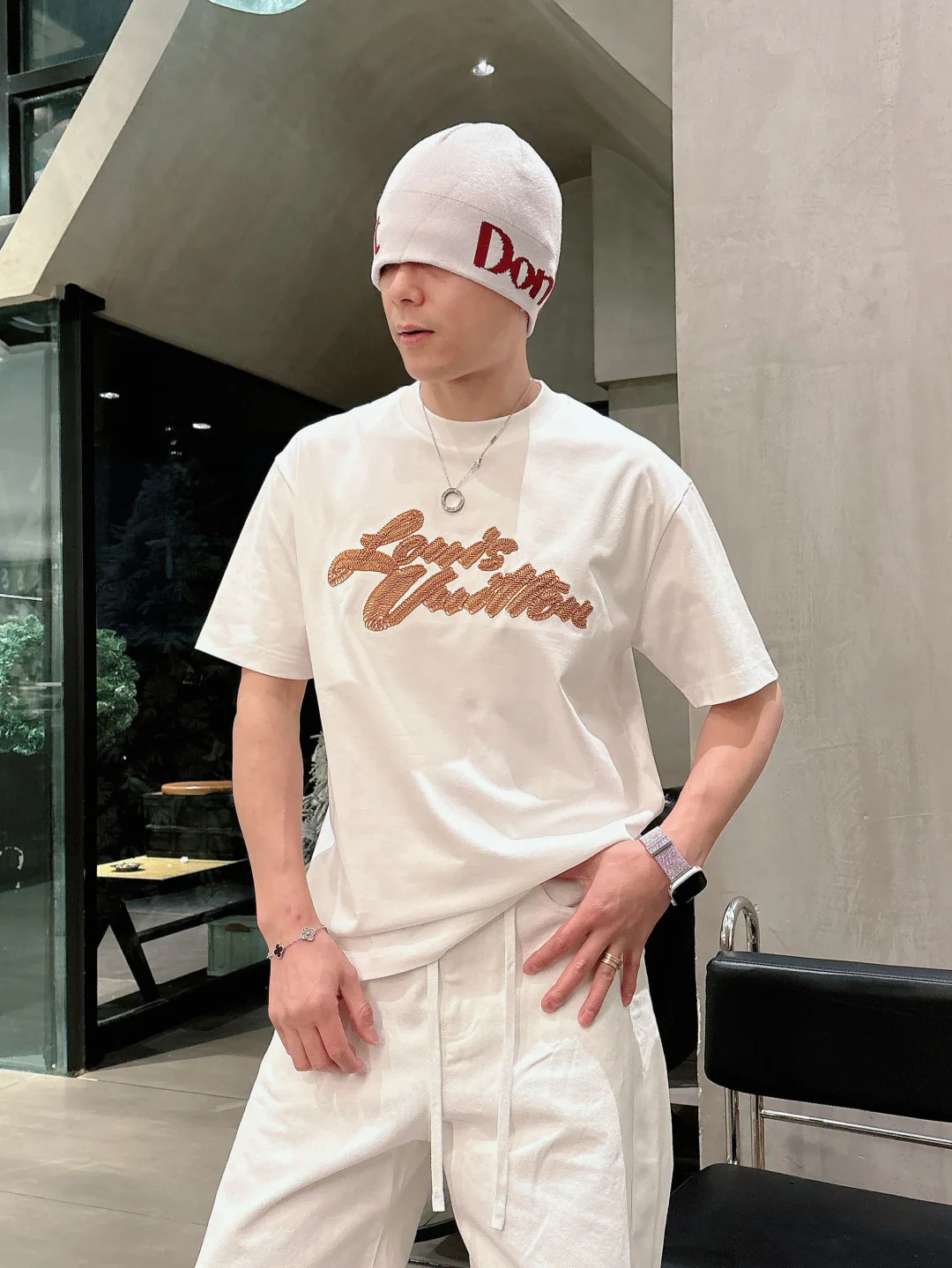 Футболки Мужские Louis Vuitton 9465231