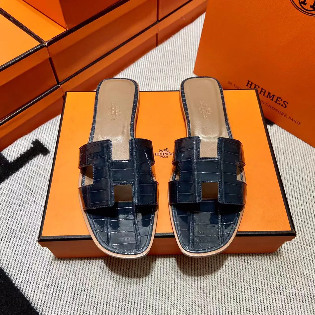 Шлепанцы Женские Hermes 4340584