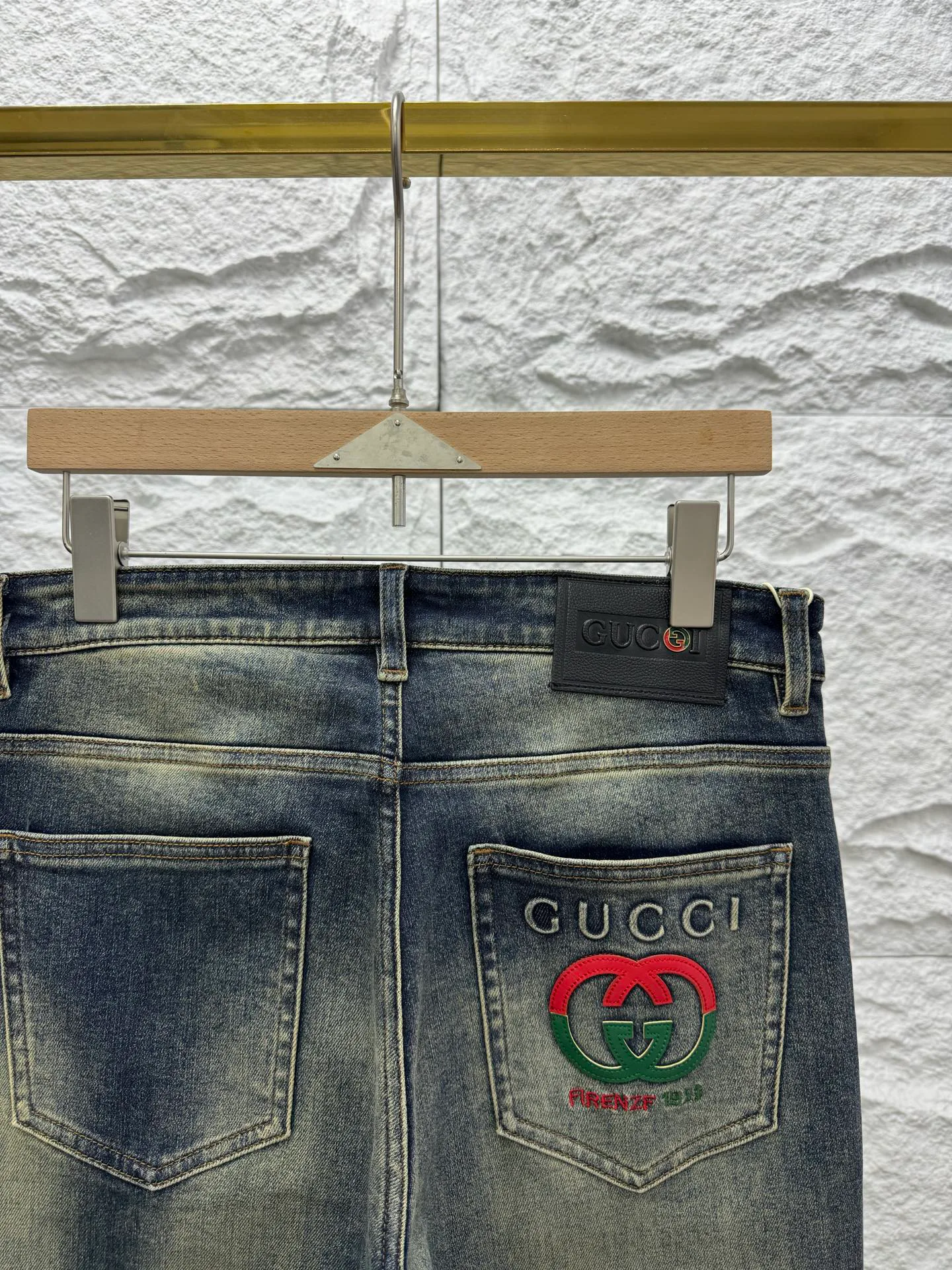 Джинсы Мужские Gucci 18140736