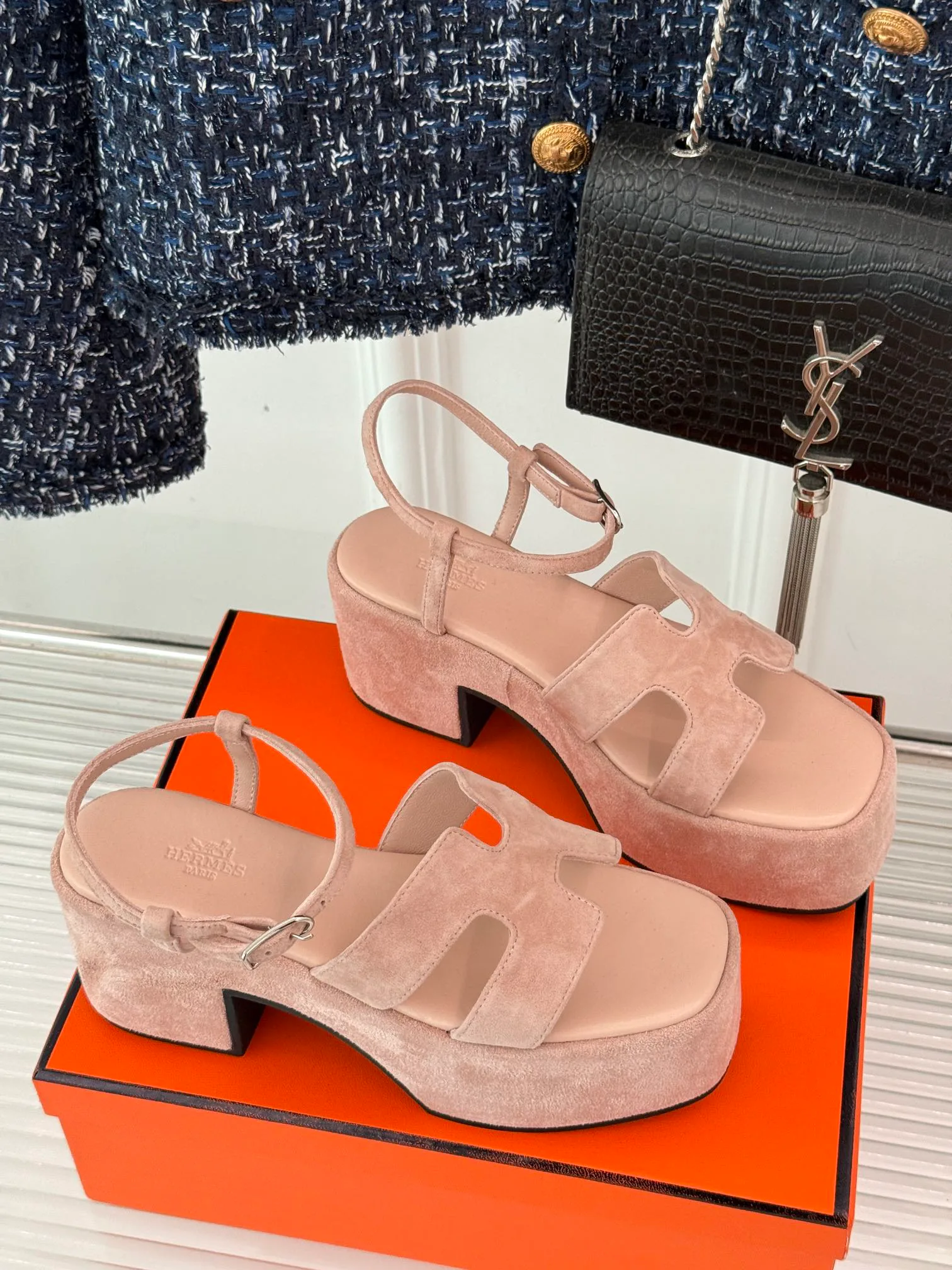 Босоножки Женские Hermes 9200