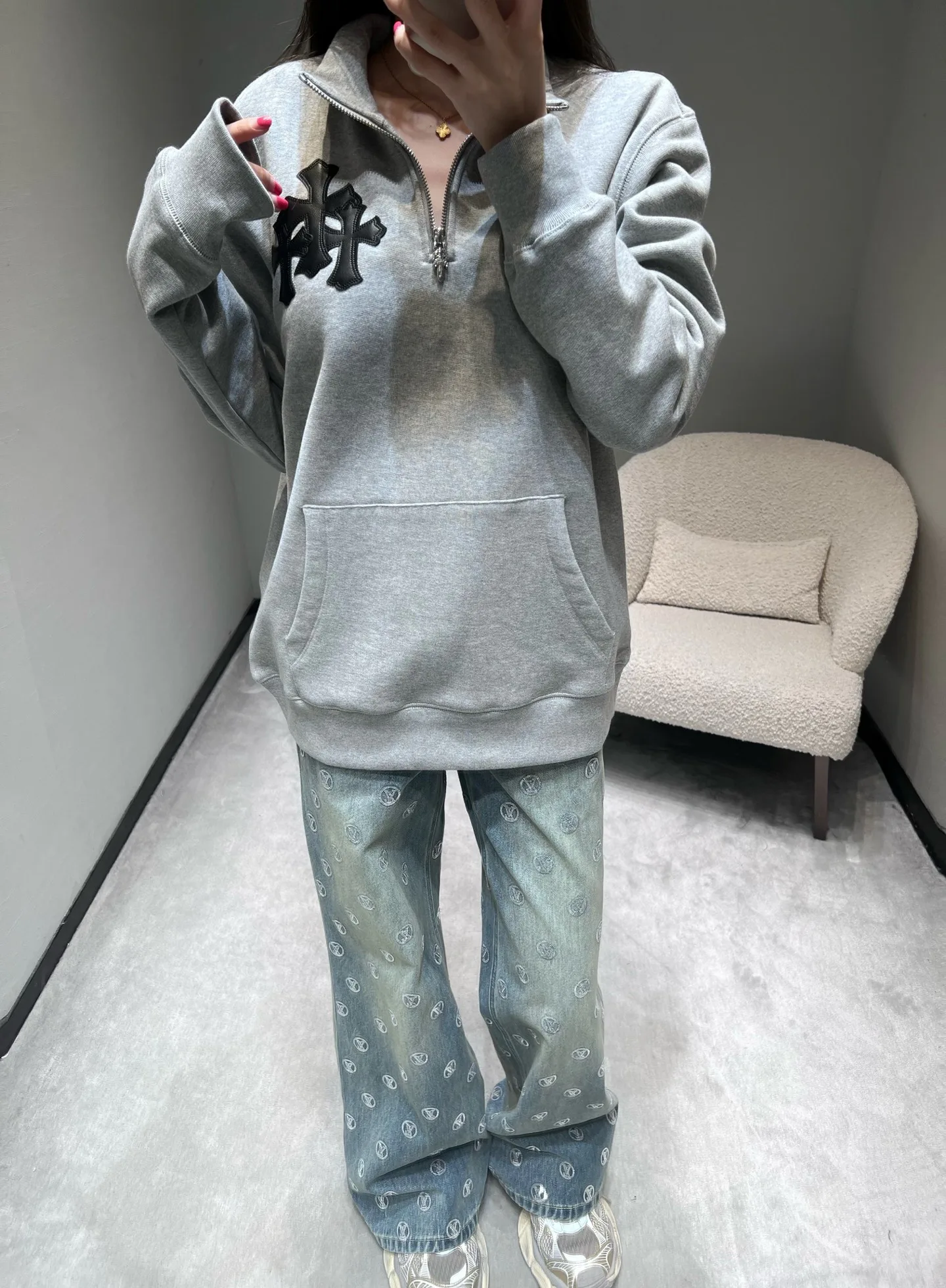 Свитшоты И Худи Женские Chrome Hearts 387727