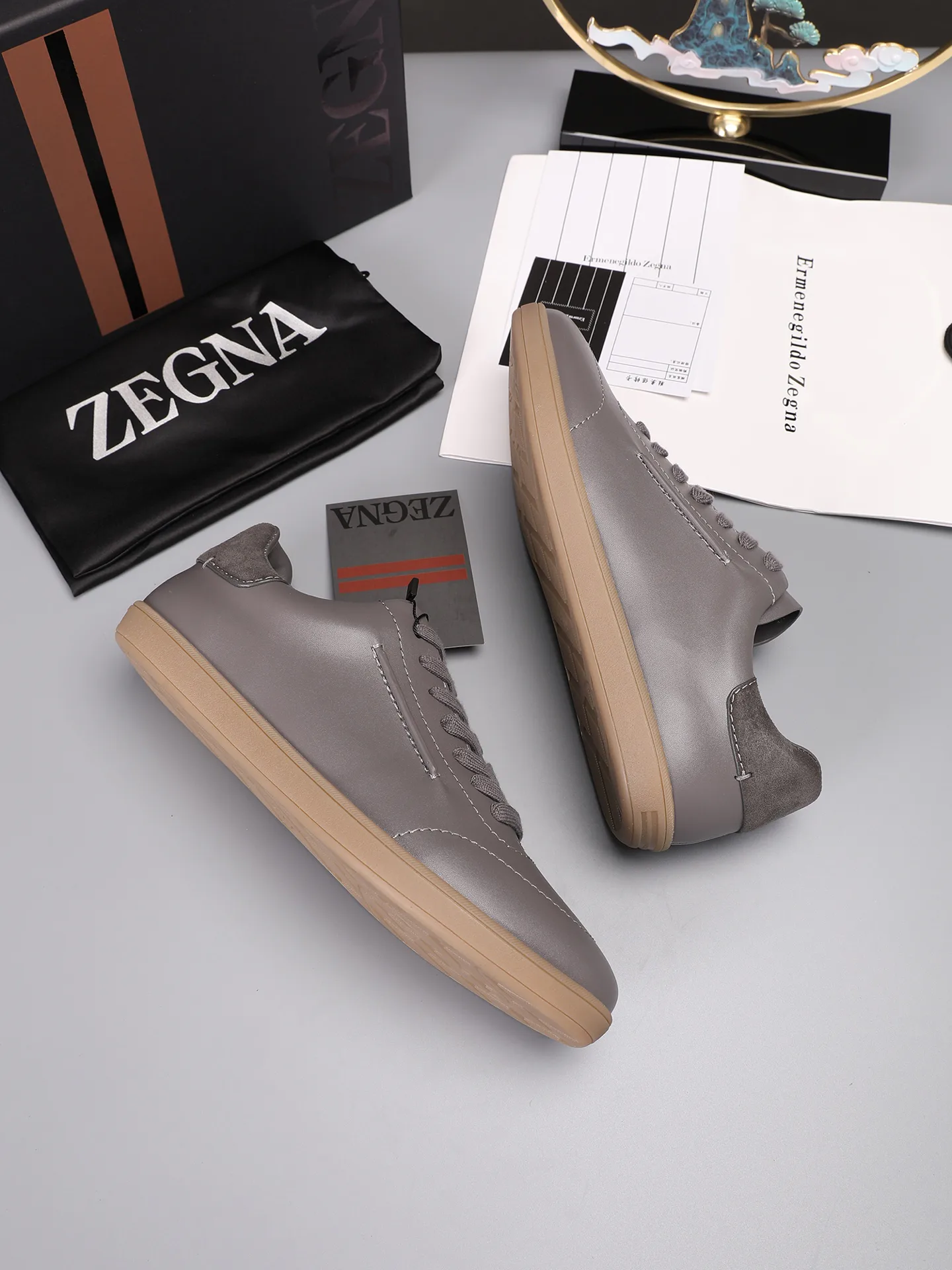 Кроссовки Мужские Zegna 18265229