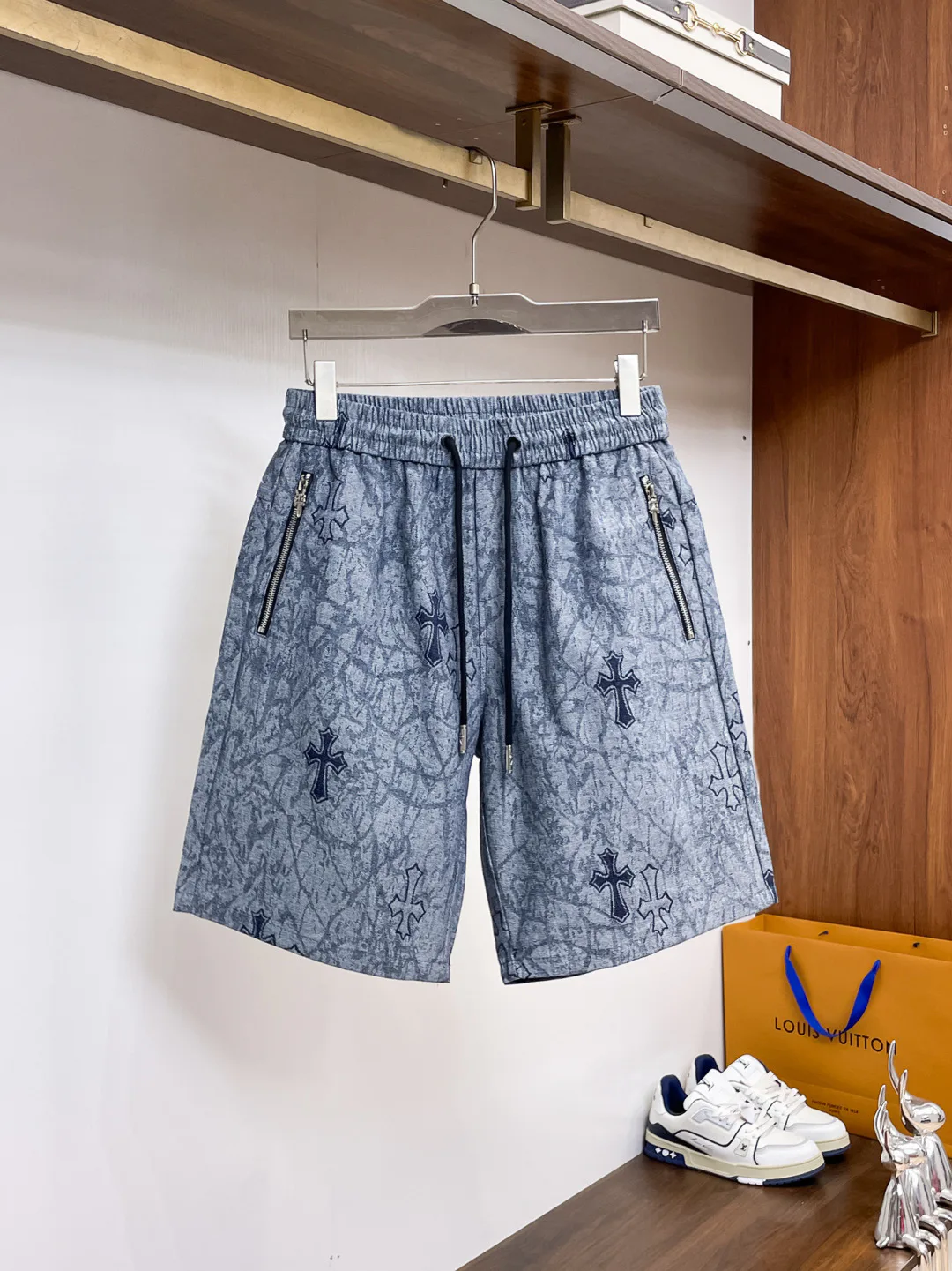 Шорты Мужские Chrome Hearts 13417524