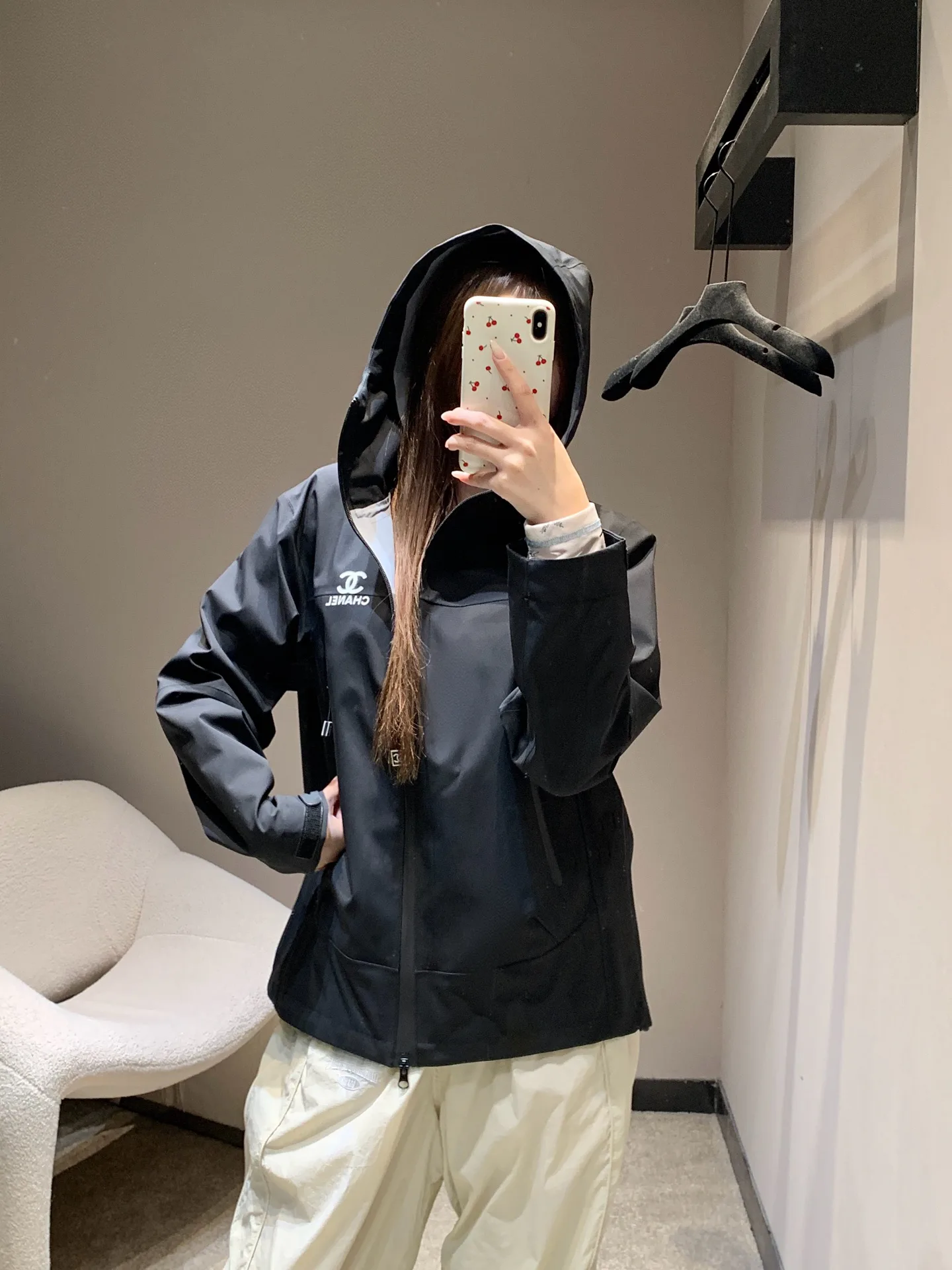 Куртки И Пуховики Женские Chanel 476663