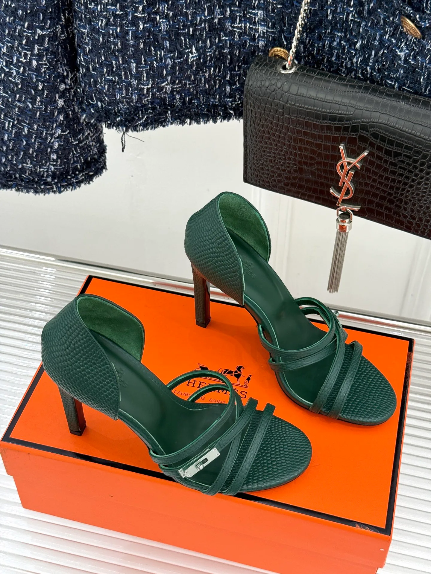 Босоножки Женские Hermes 13465485