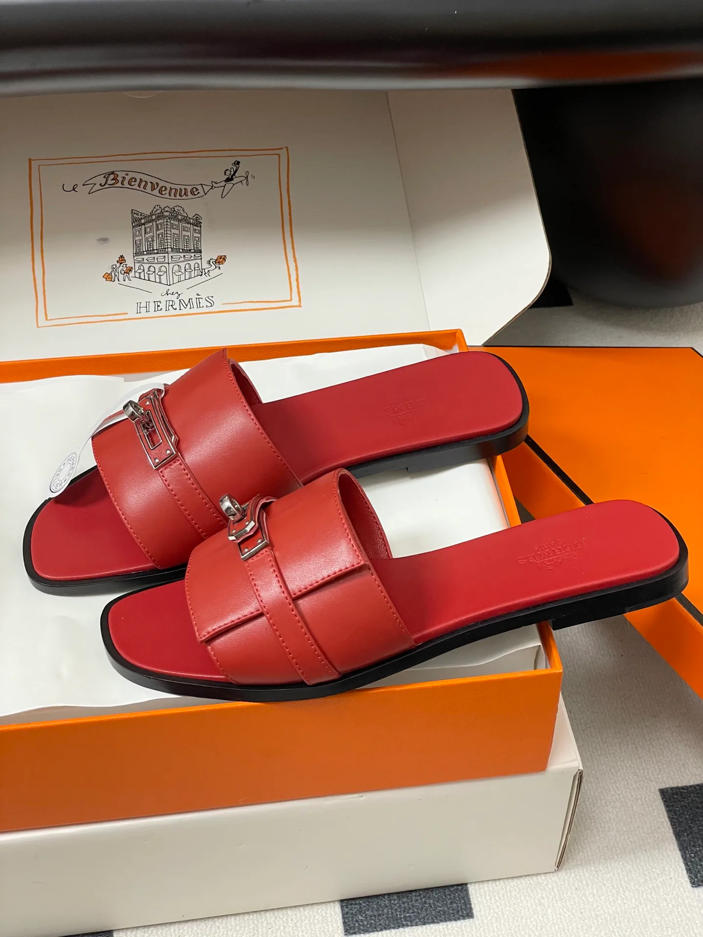 Шлепанцы Женские Hermes 59025