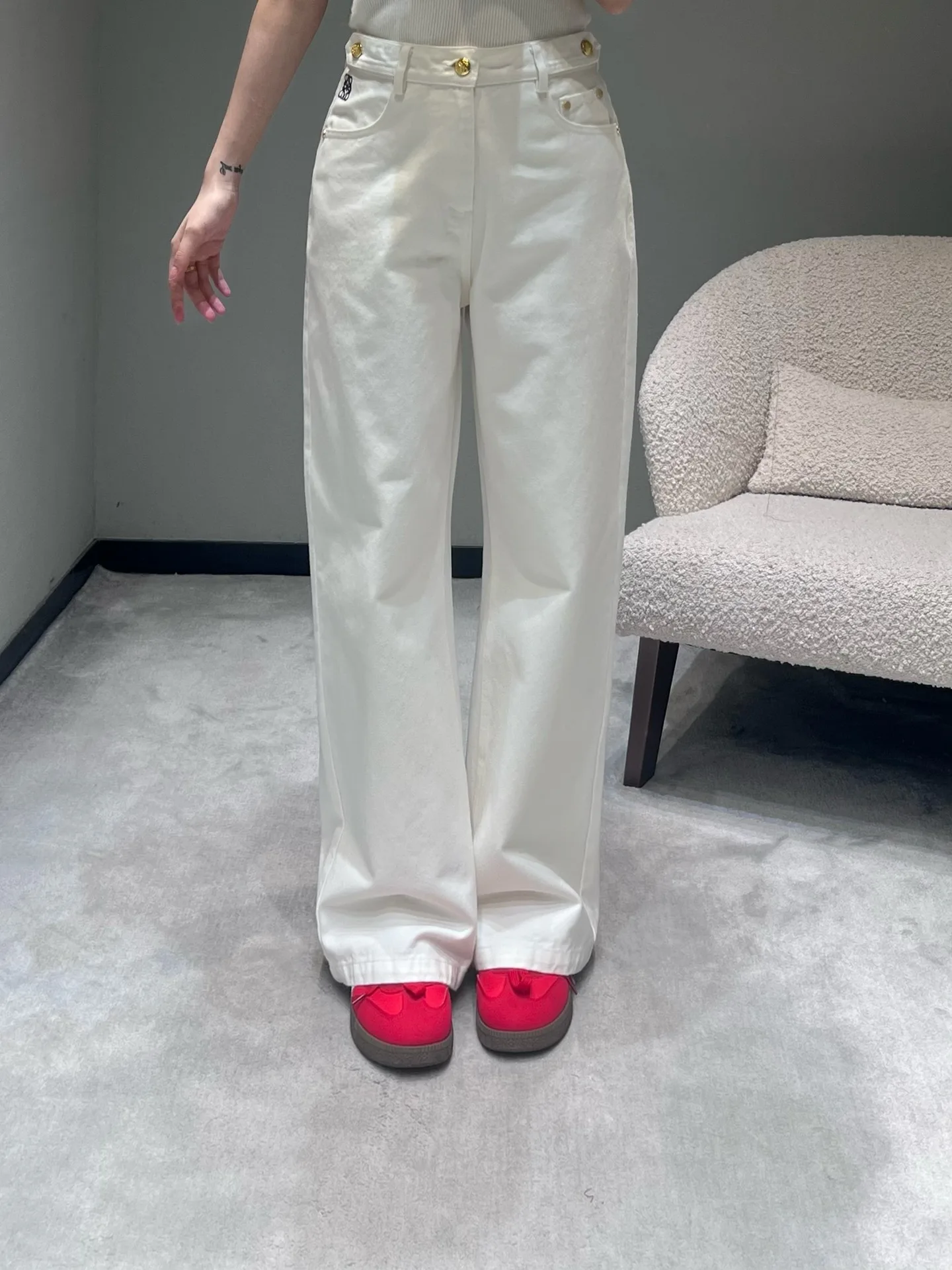 Джинсы Женские Loewe 3997573