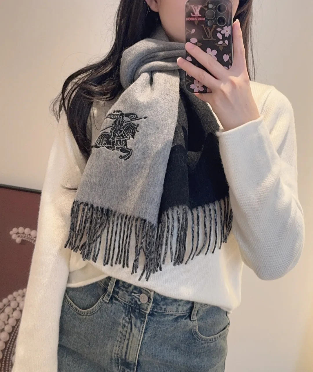 Шарфы Burberry 497622