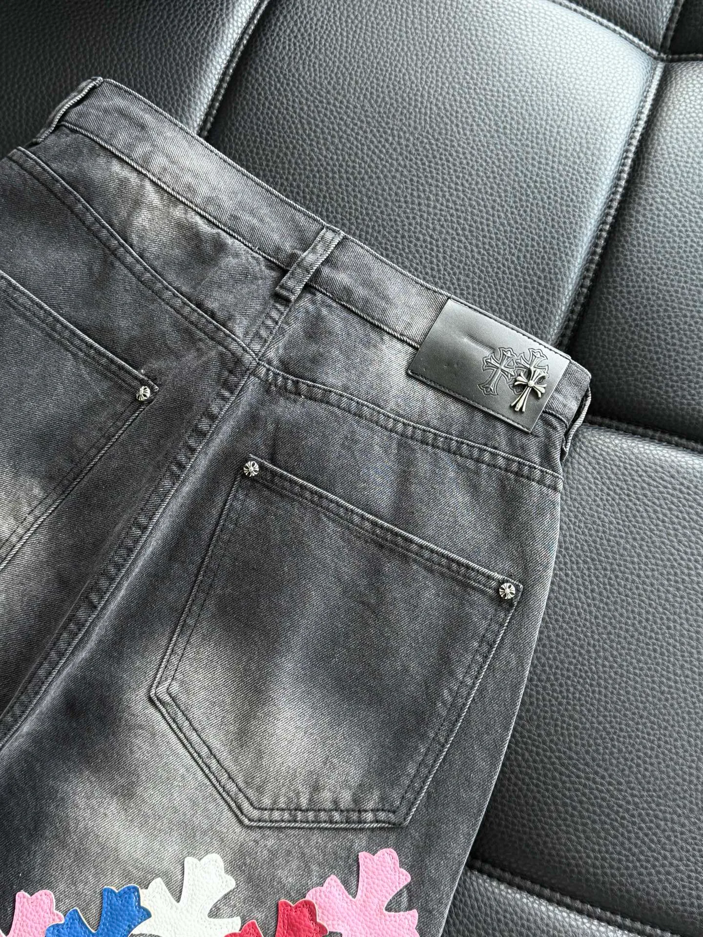 Джинсы Женские Chrome Hearts 2237977