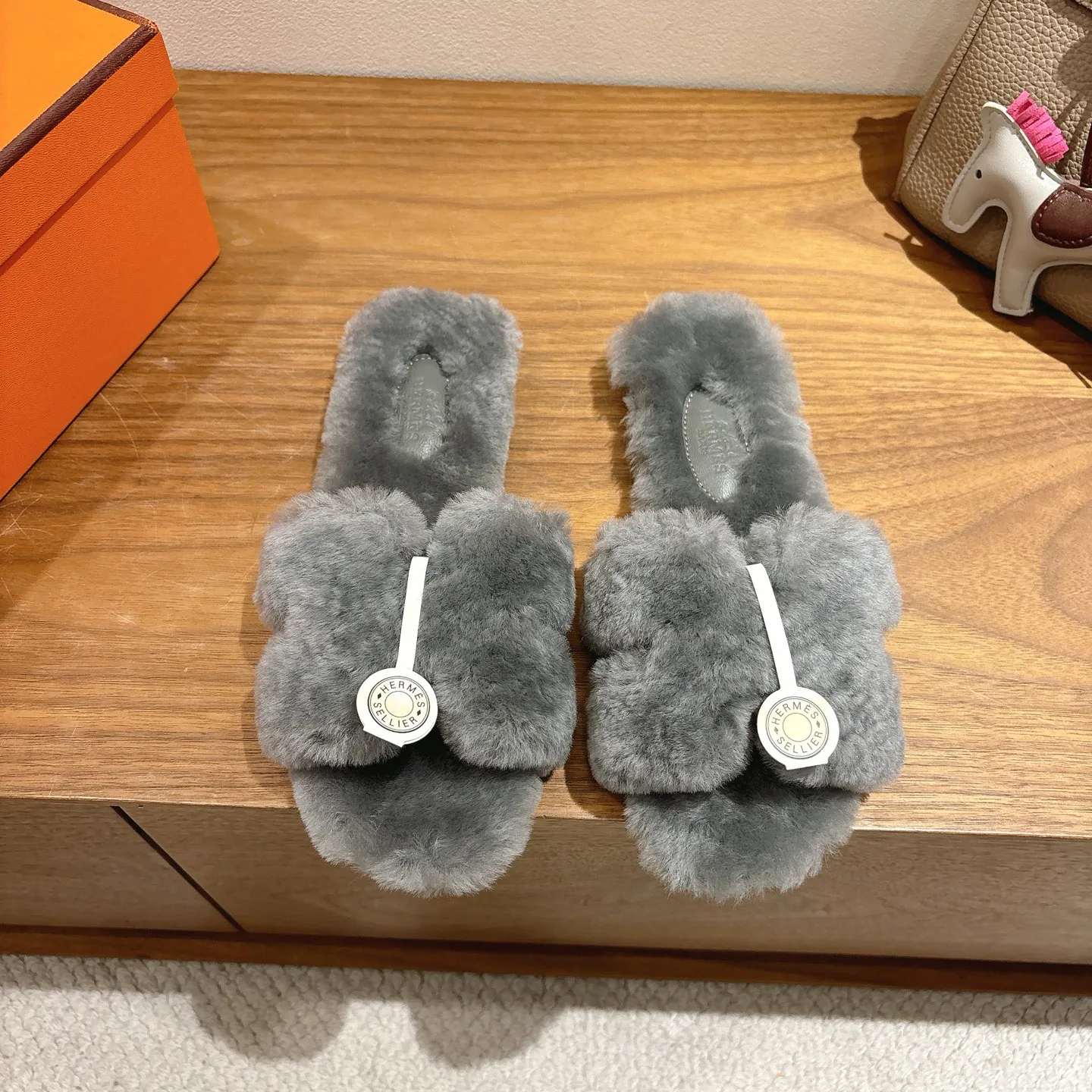 Тапочки Женские Hermes 4500909