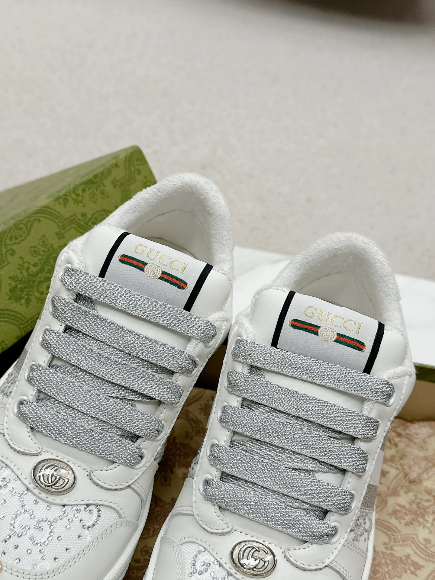 Кеды Женские Gucci 4784233