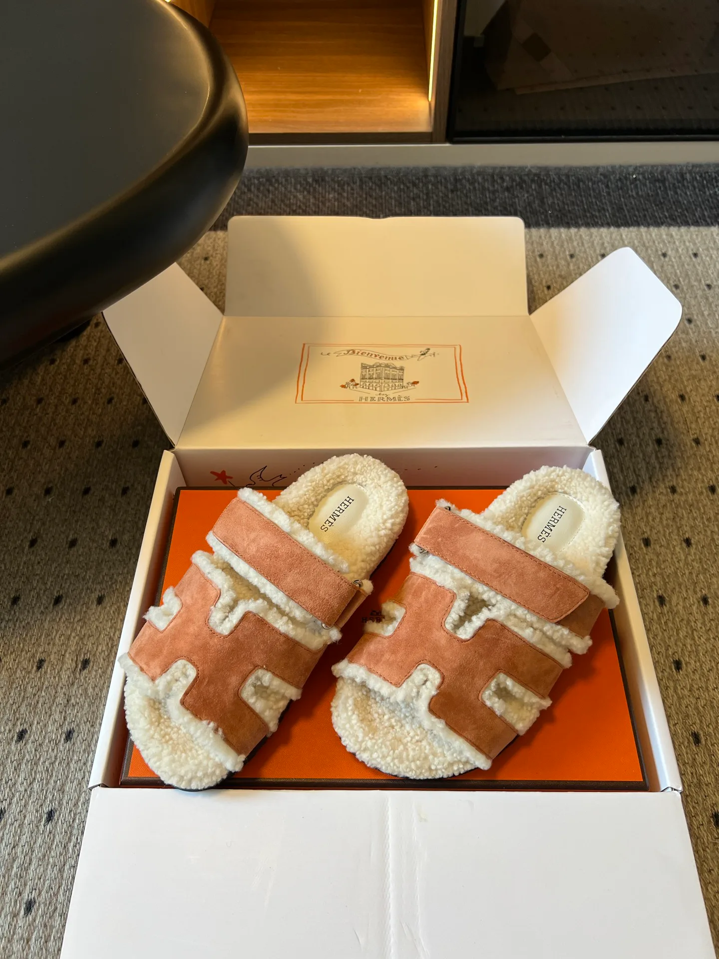Тапочки Женские Hermes 18142793