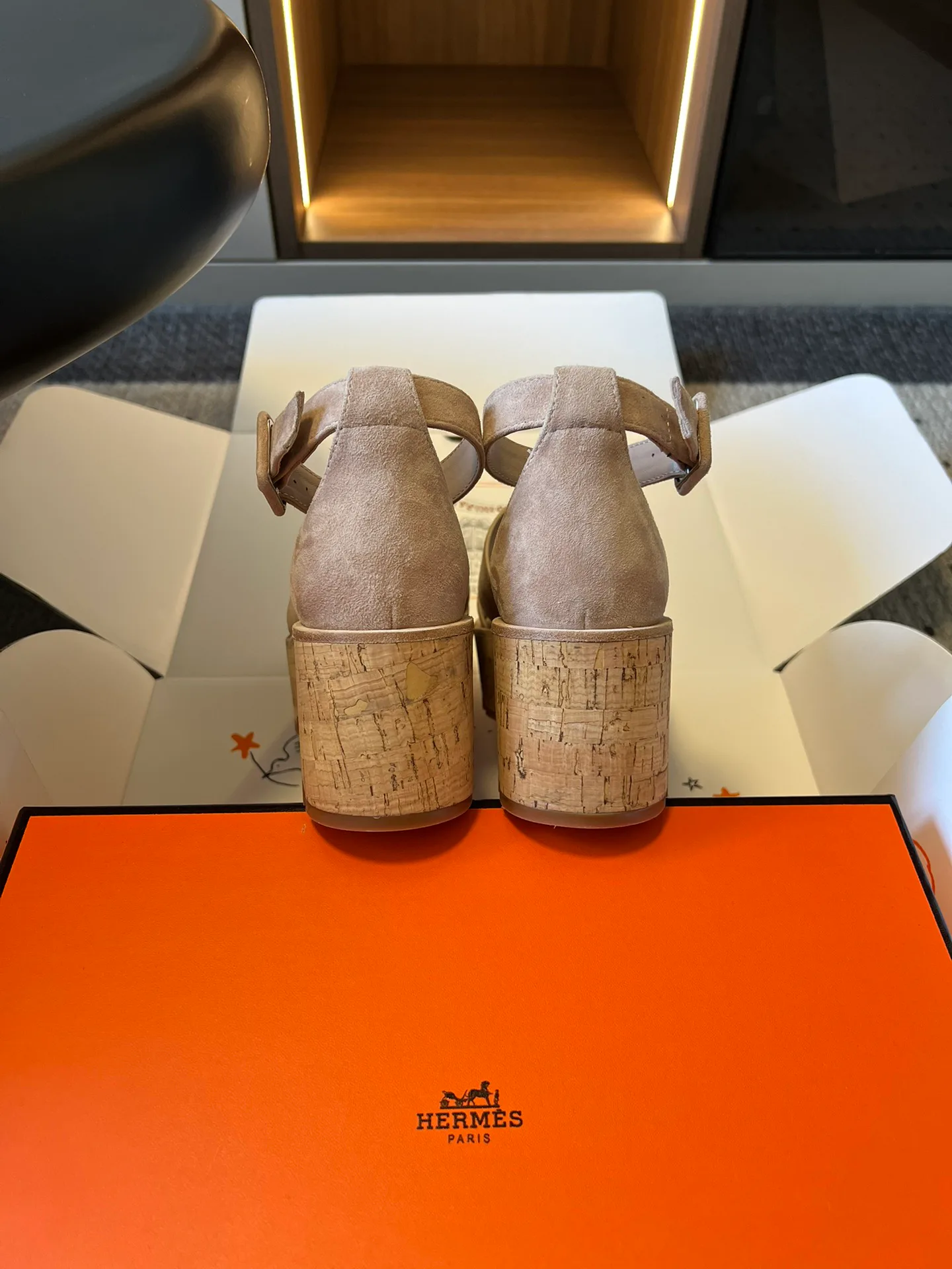 Босоножки Женские Hermes 12257359