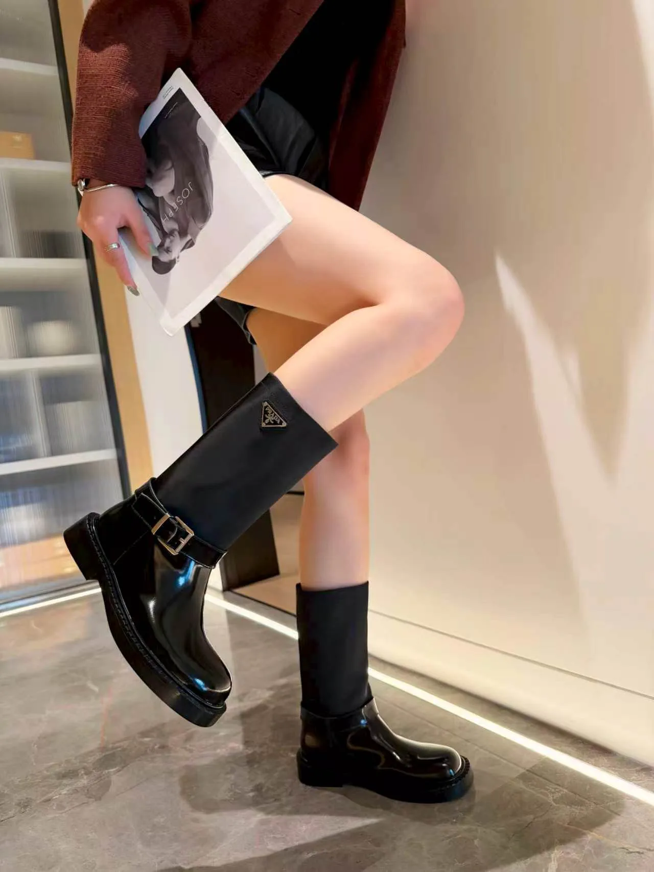 Ботинки Женские Prada 17897797
