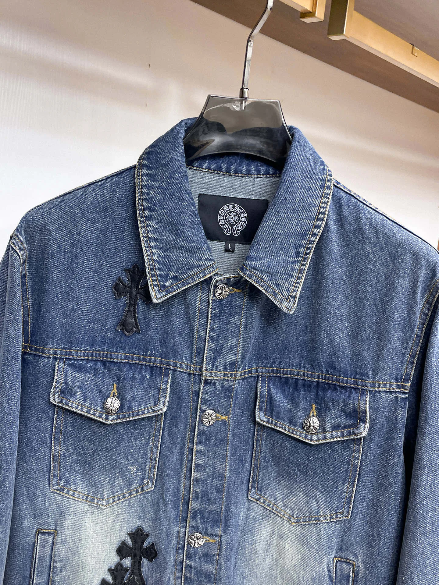 Куртки И Пуховики Мужские Chrome Hearts 18197214