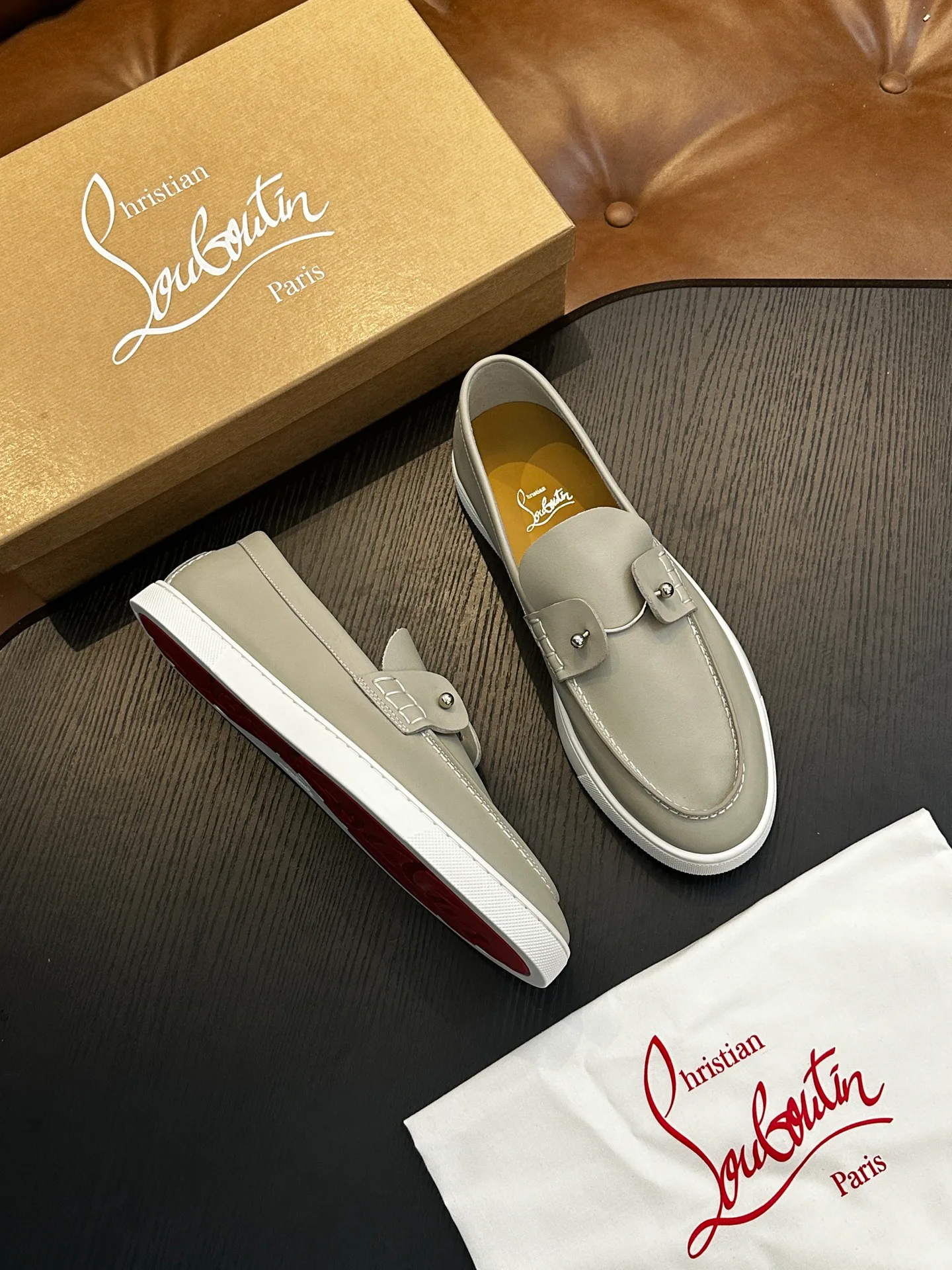Тапочки Мужские Christian Louboutin 11607026