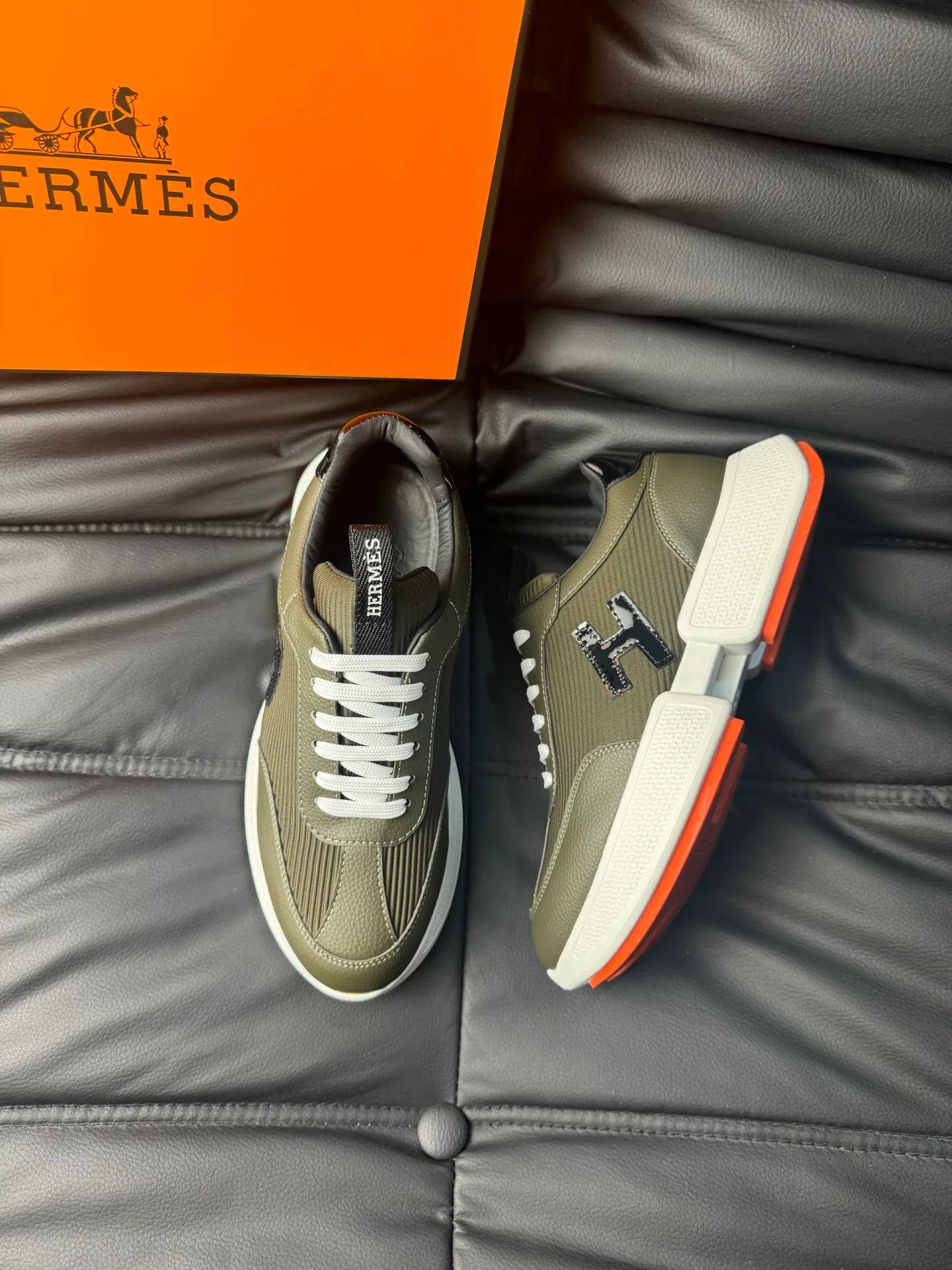 Кроссовки Мужские Hermes 434082