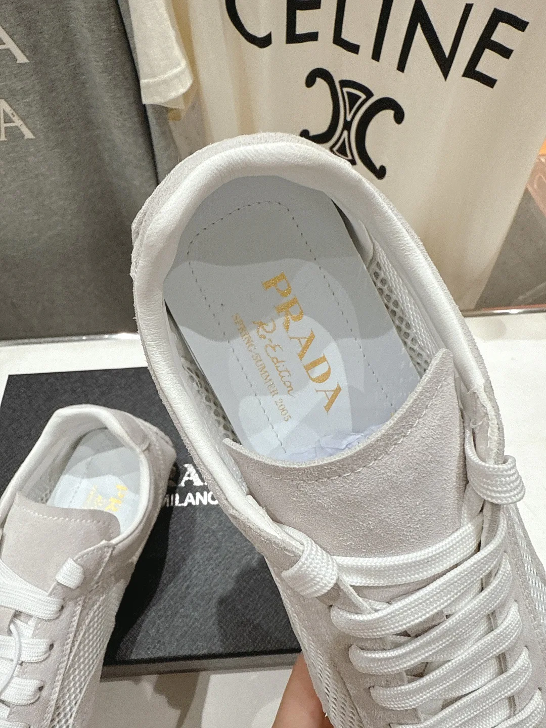 Кроссовки Женские Prada 11131880