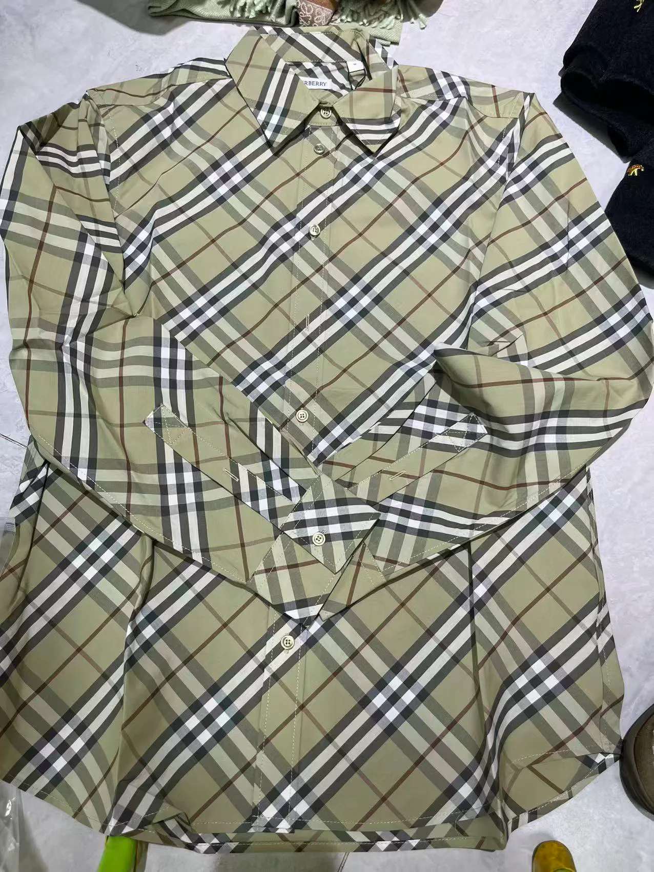 Рубашки Мужские Burberry 11217132