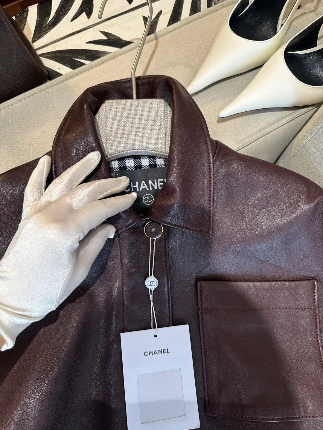 Кожаные Куртки И Дублёнки Женские Chanel 17088856