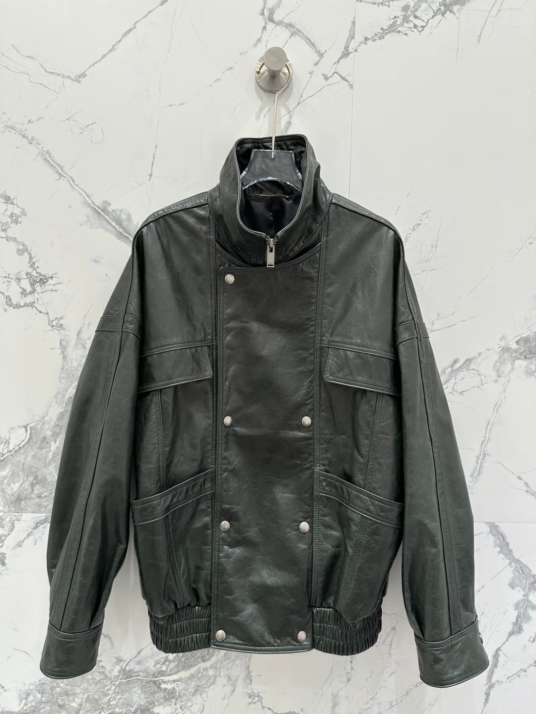 Кожаные Куртки И Дублёнки Женские Saint Laurent 11544784