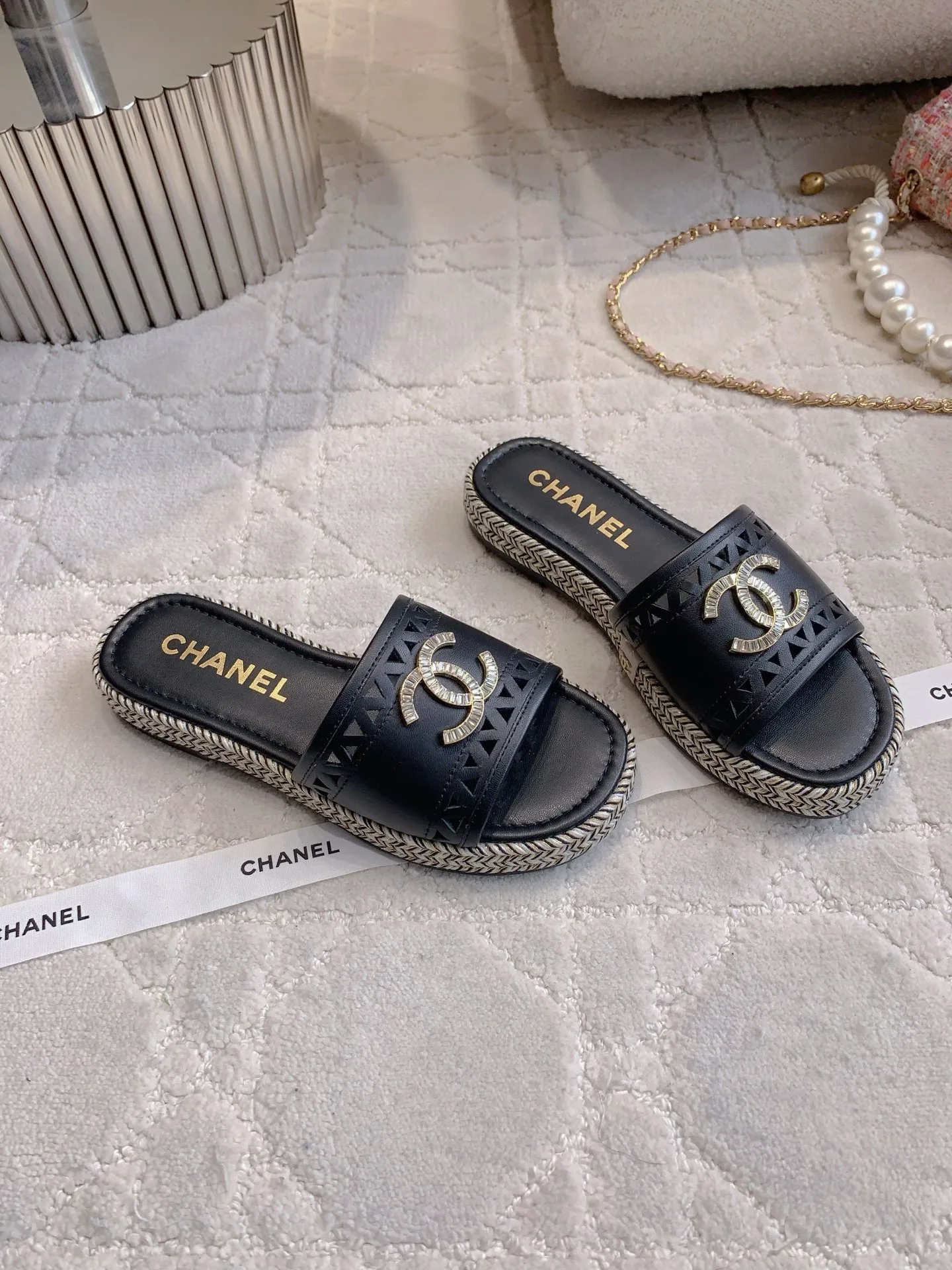 Шлепанцы Женские Chanel 34870