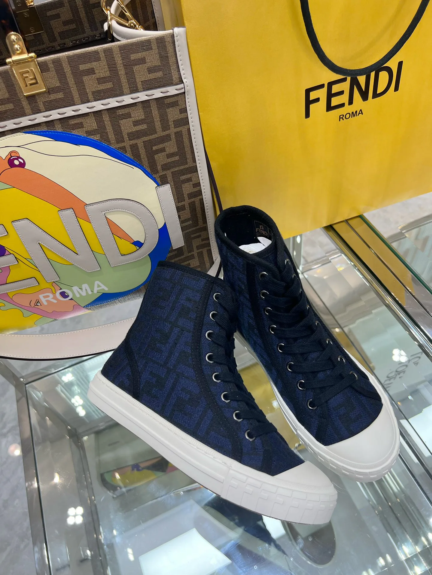 Кеды Женские Fendi 4902