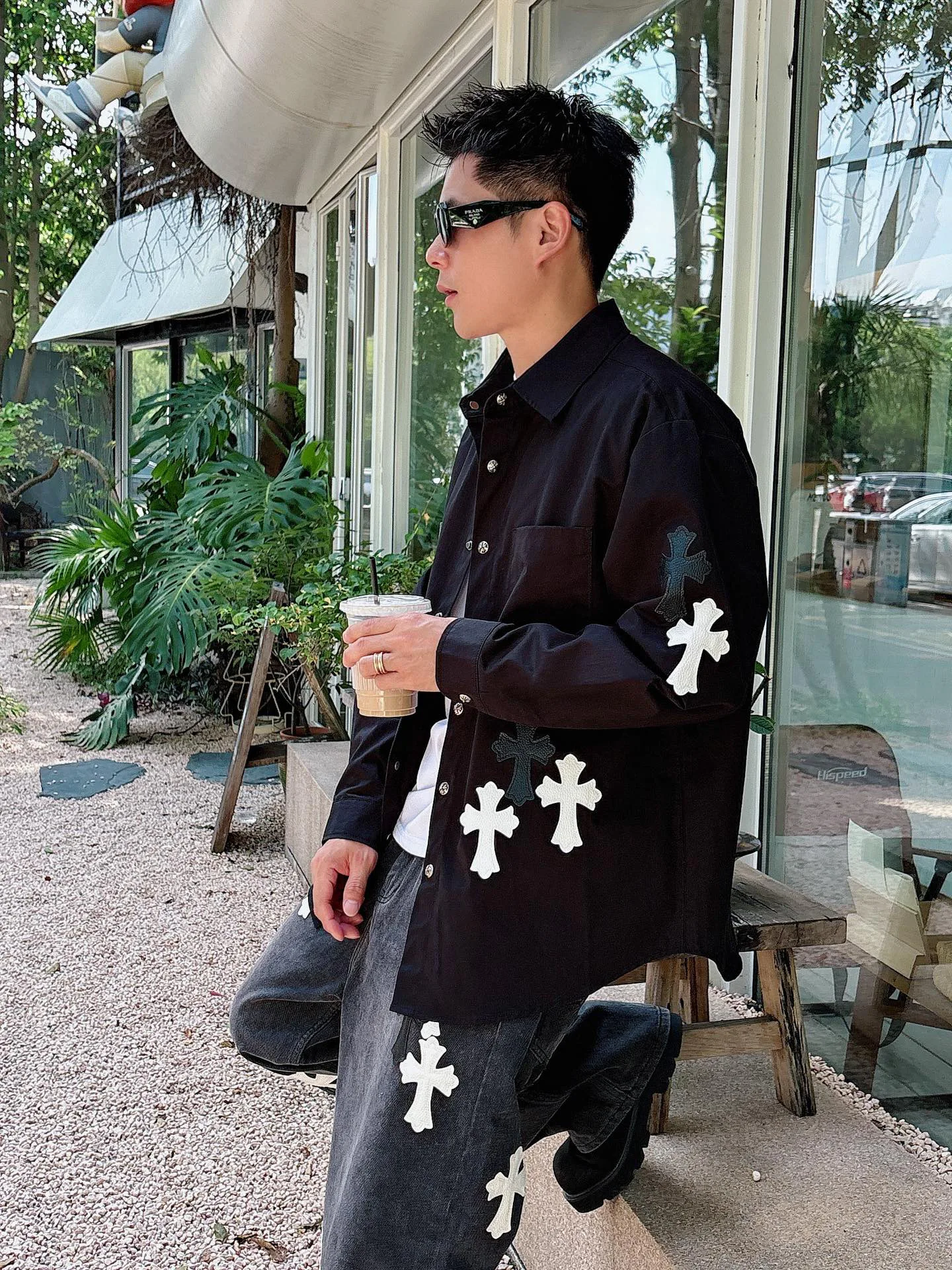 Рубашки Мужские Chrome Hearts 1274499
