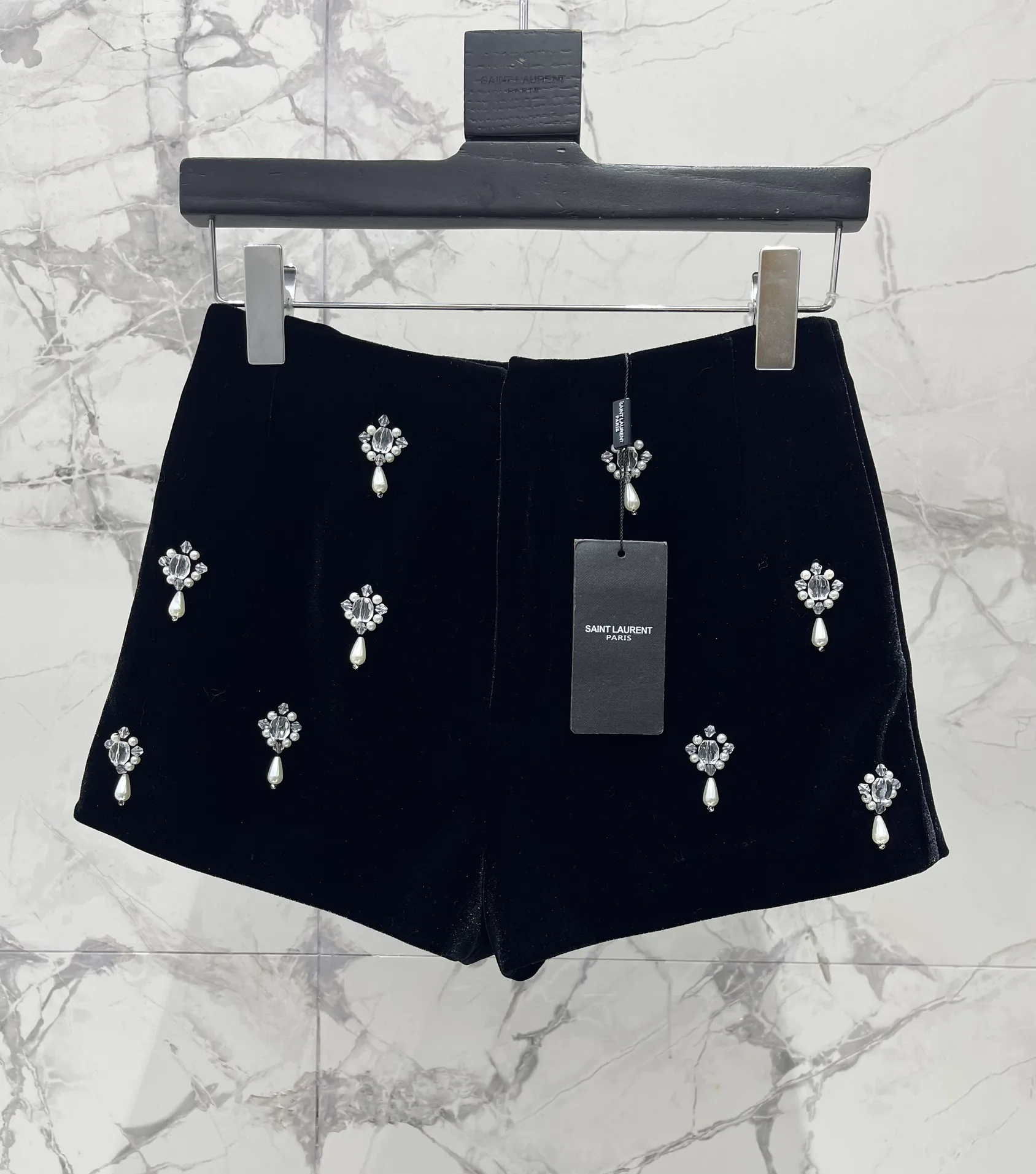 Шорты Женские Saint Laurent 598246