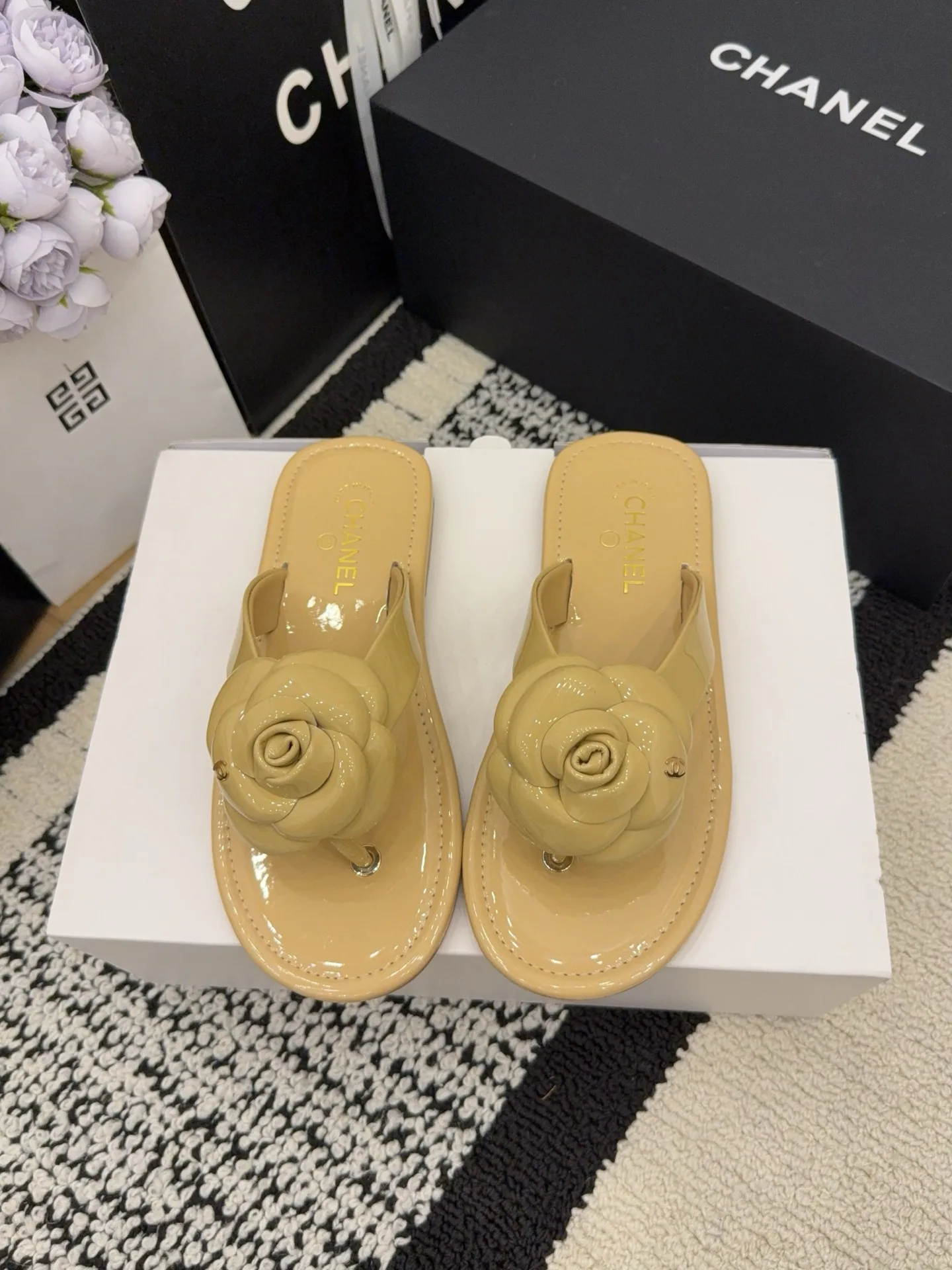 Шлепанцы Женские Chanel 403354