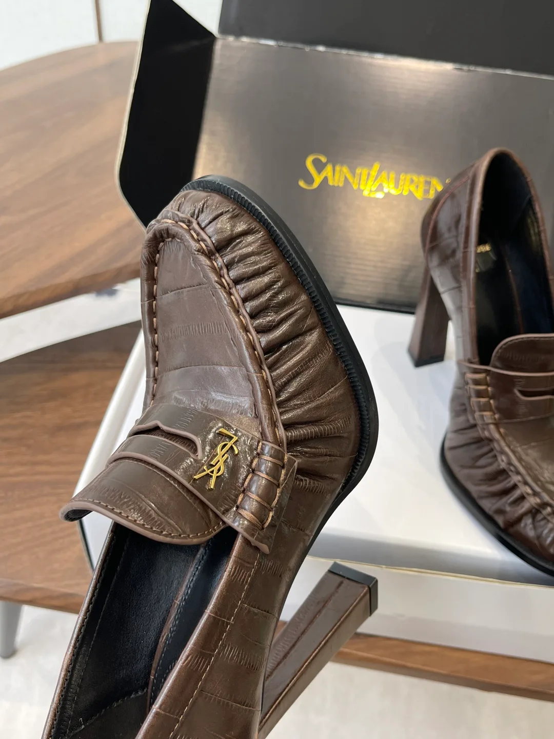 Лоферы И Мокасины Женские Saint Laurent 1284421