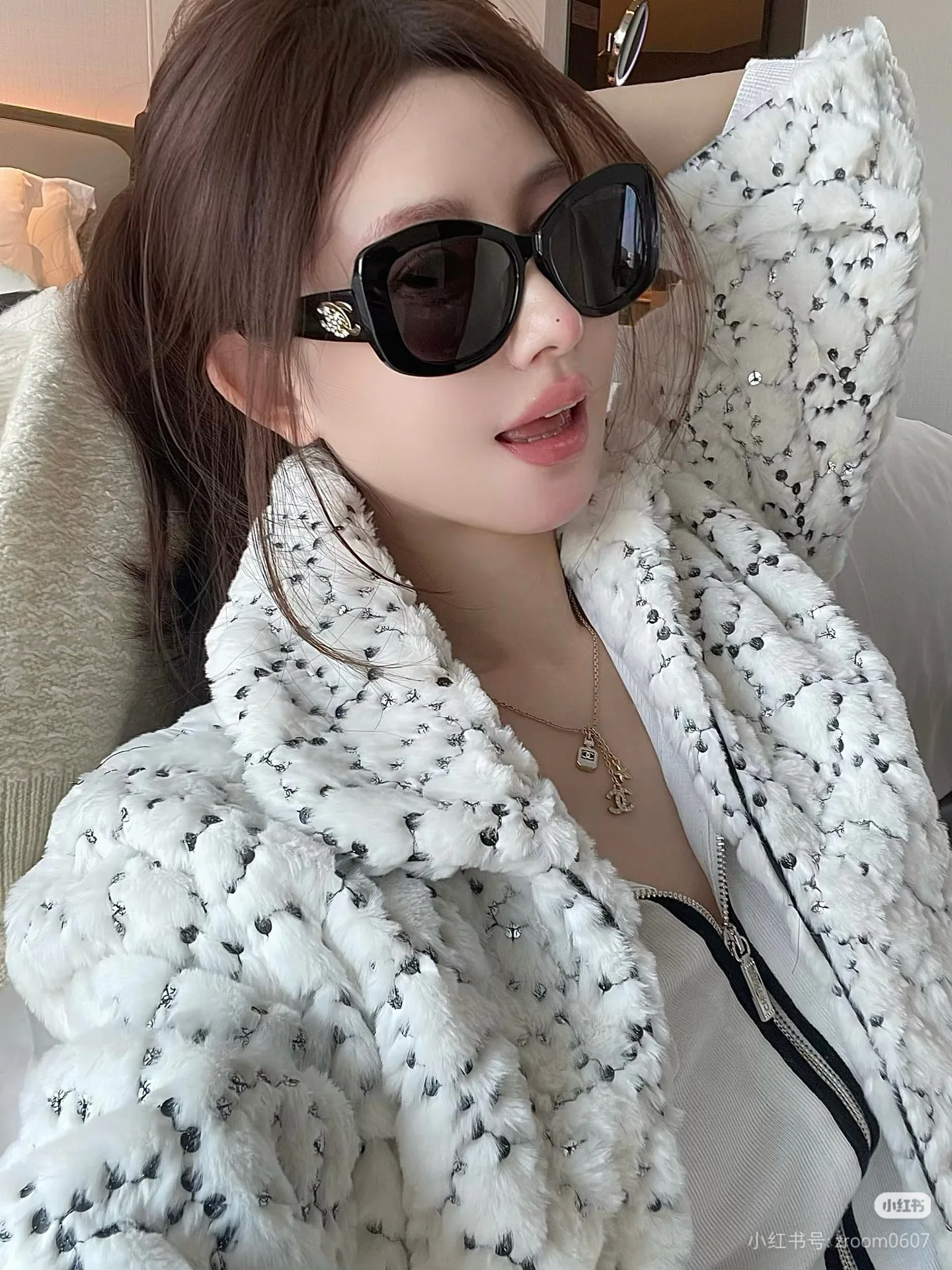 Куртки И Пуховики Женские Chanel 1846426