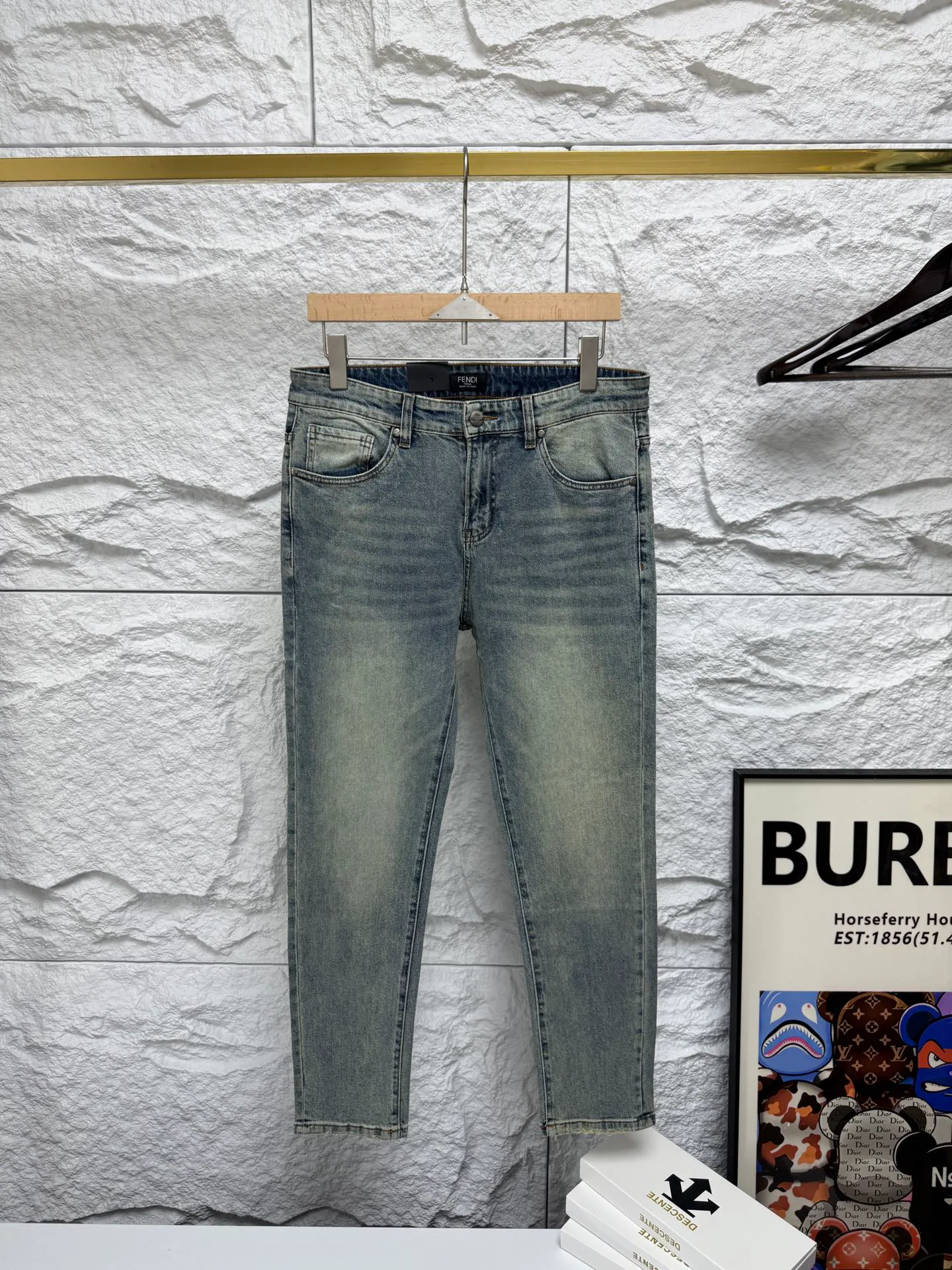 Джинсы Мужские Fendi 36088