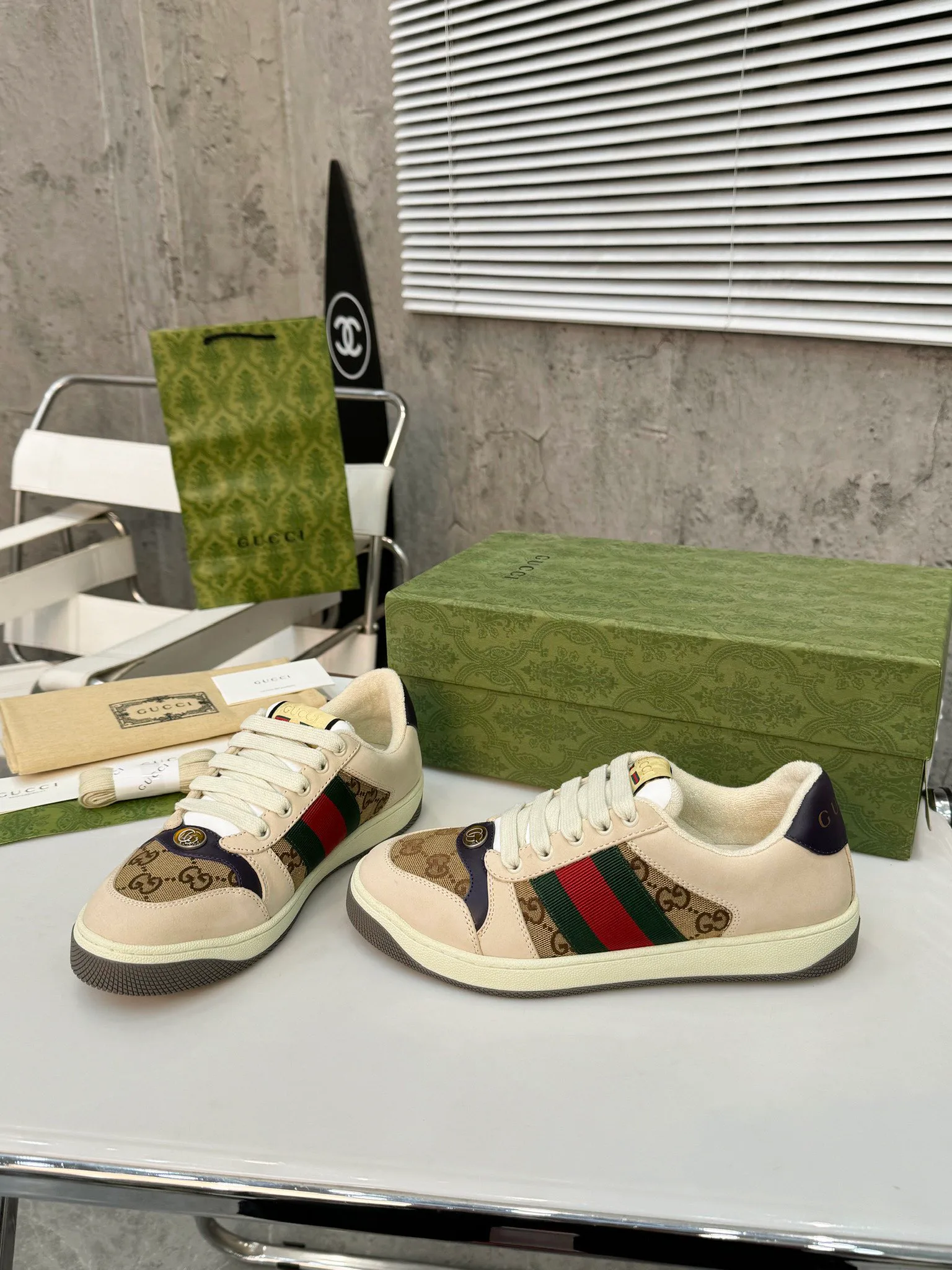 Кеды Женские Gucci 1469272