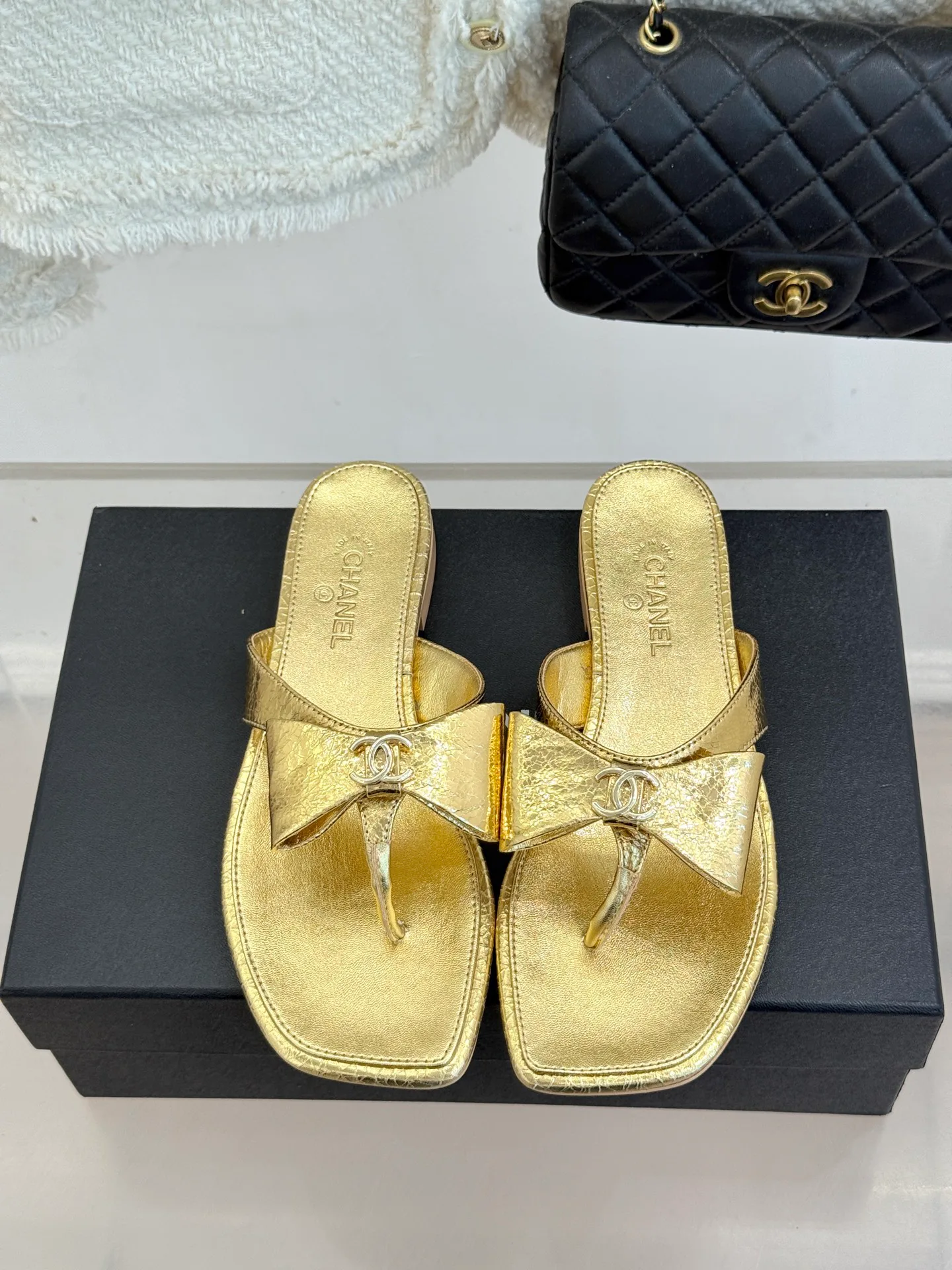 Шлепанцы Женские Chanel 16965748
