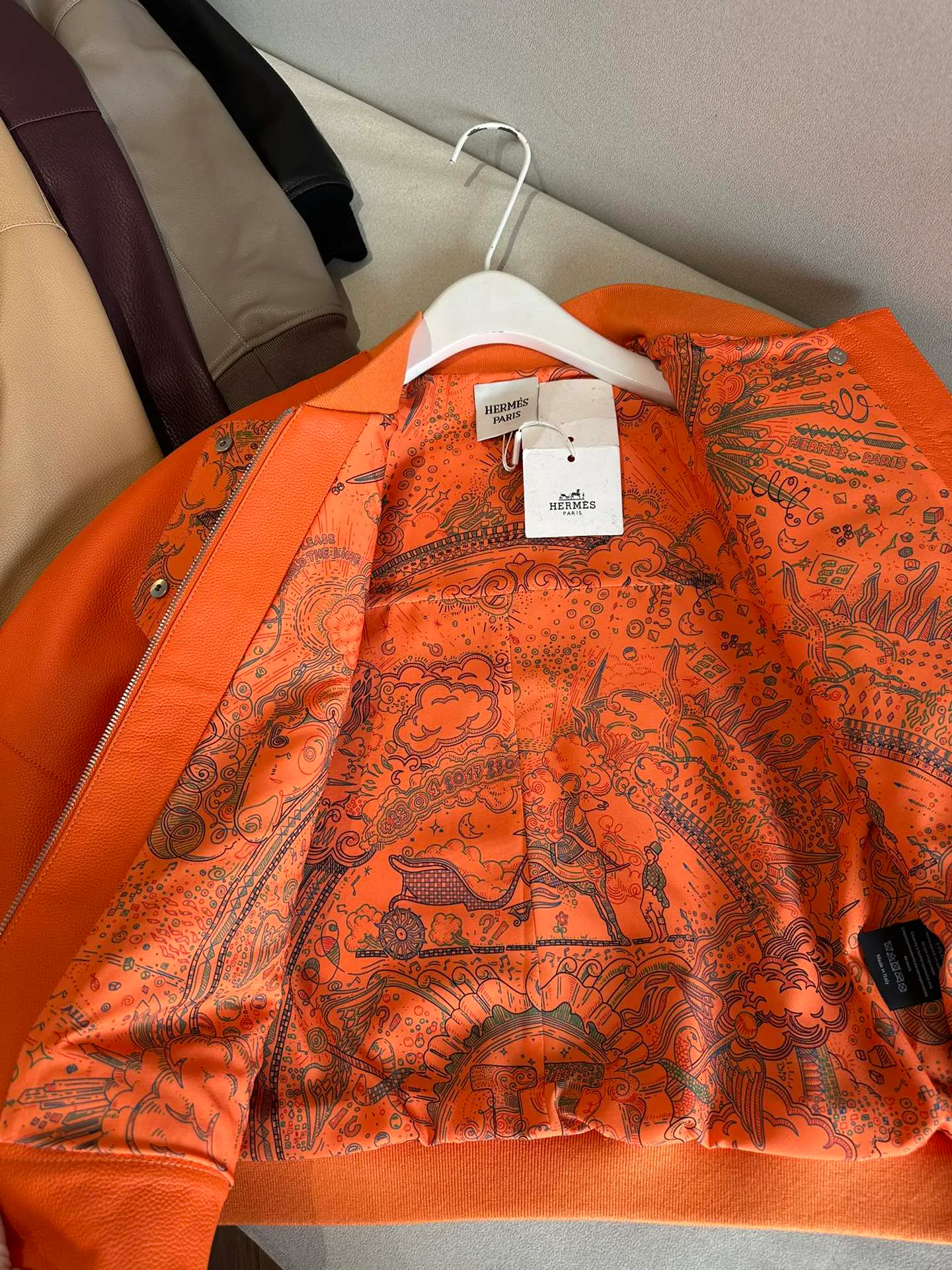 Кожаные Куртки И Дублёнки Женские Hermes 10062750