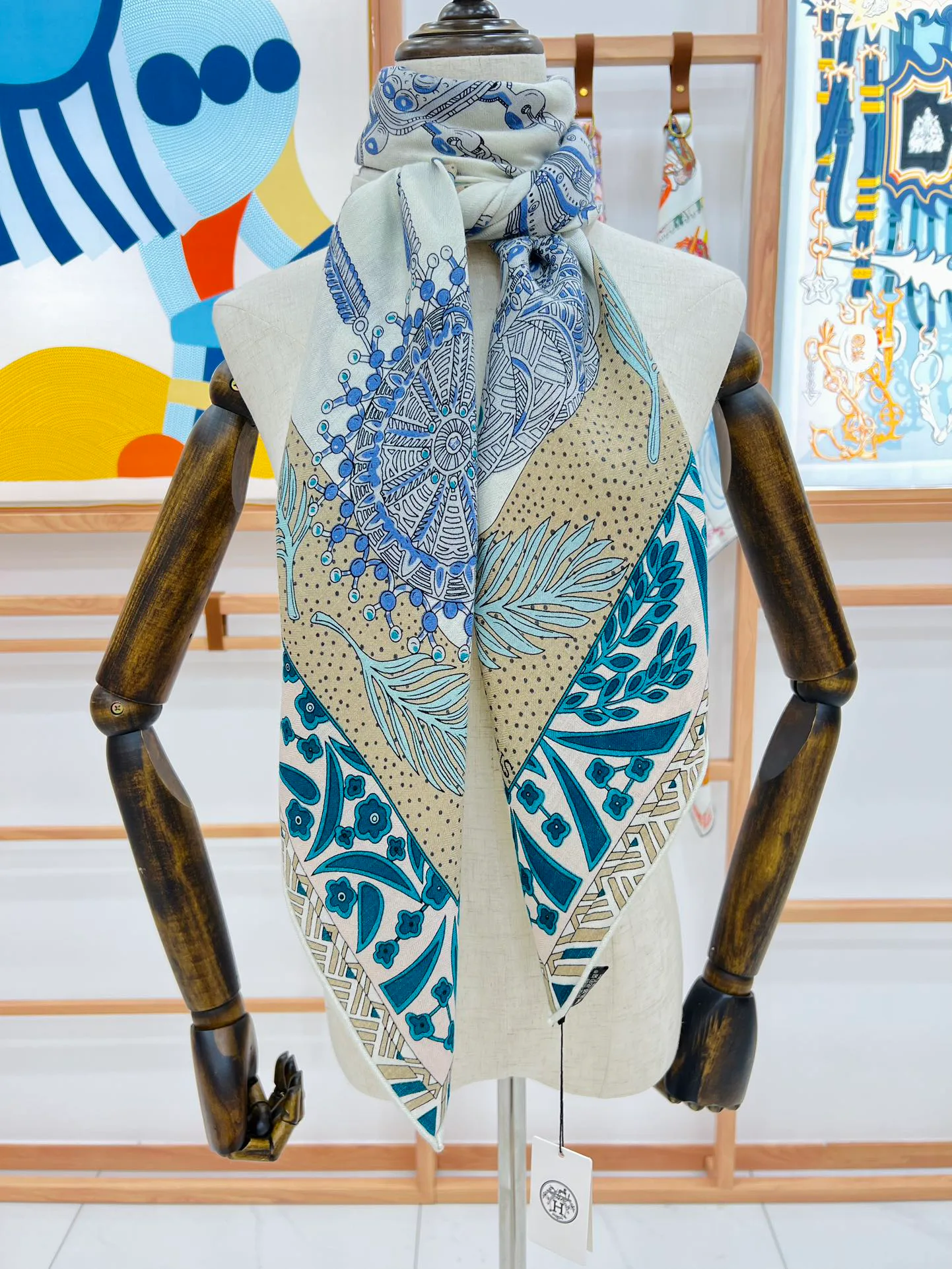 Шарфы Hermes 195082