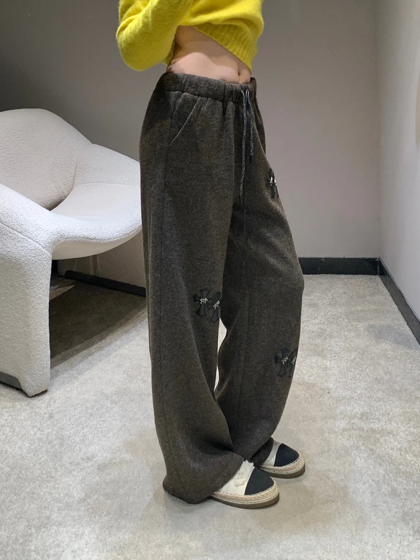 Брюки Женские Chrome Hearts 322923