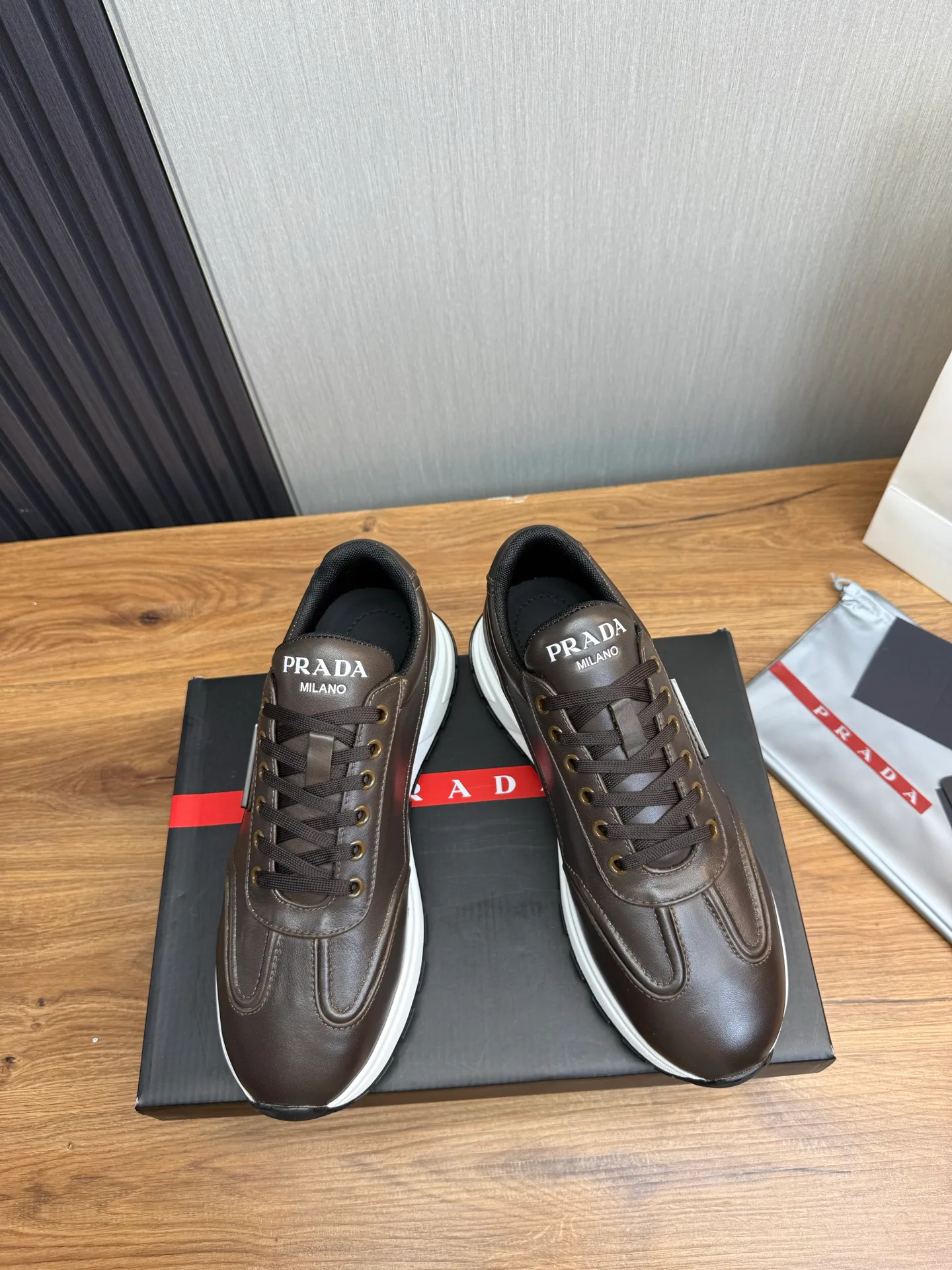Кроссовки Мужские Prada 1261600