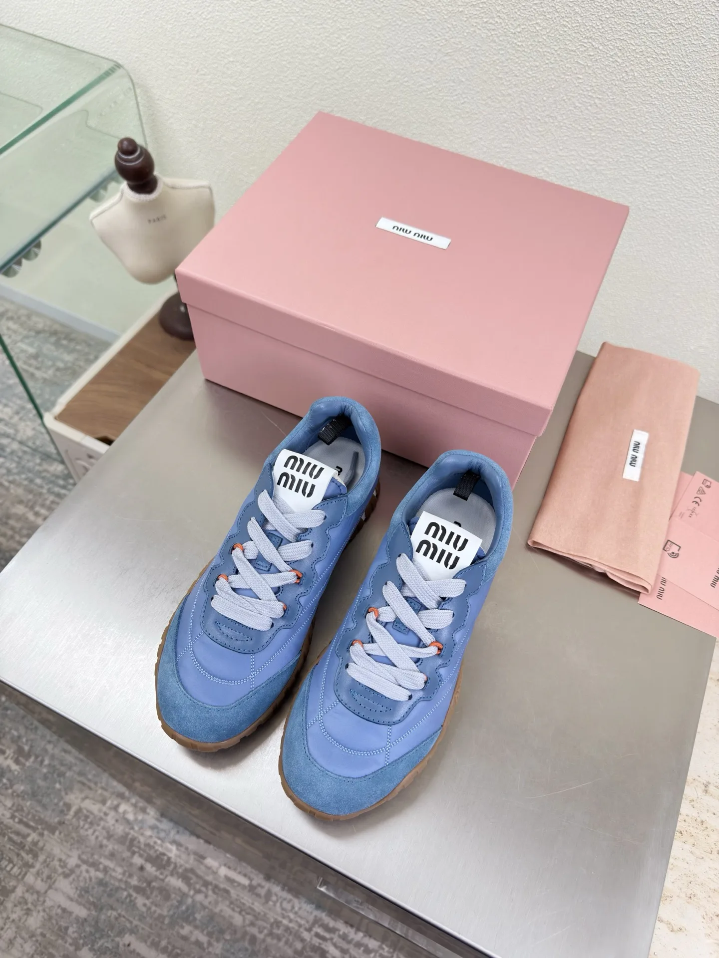 Кроссовки Женские Miu Miu 4339193