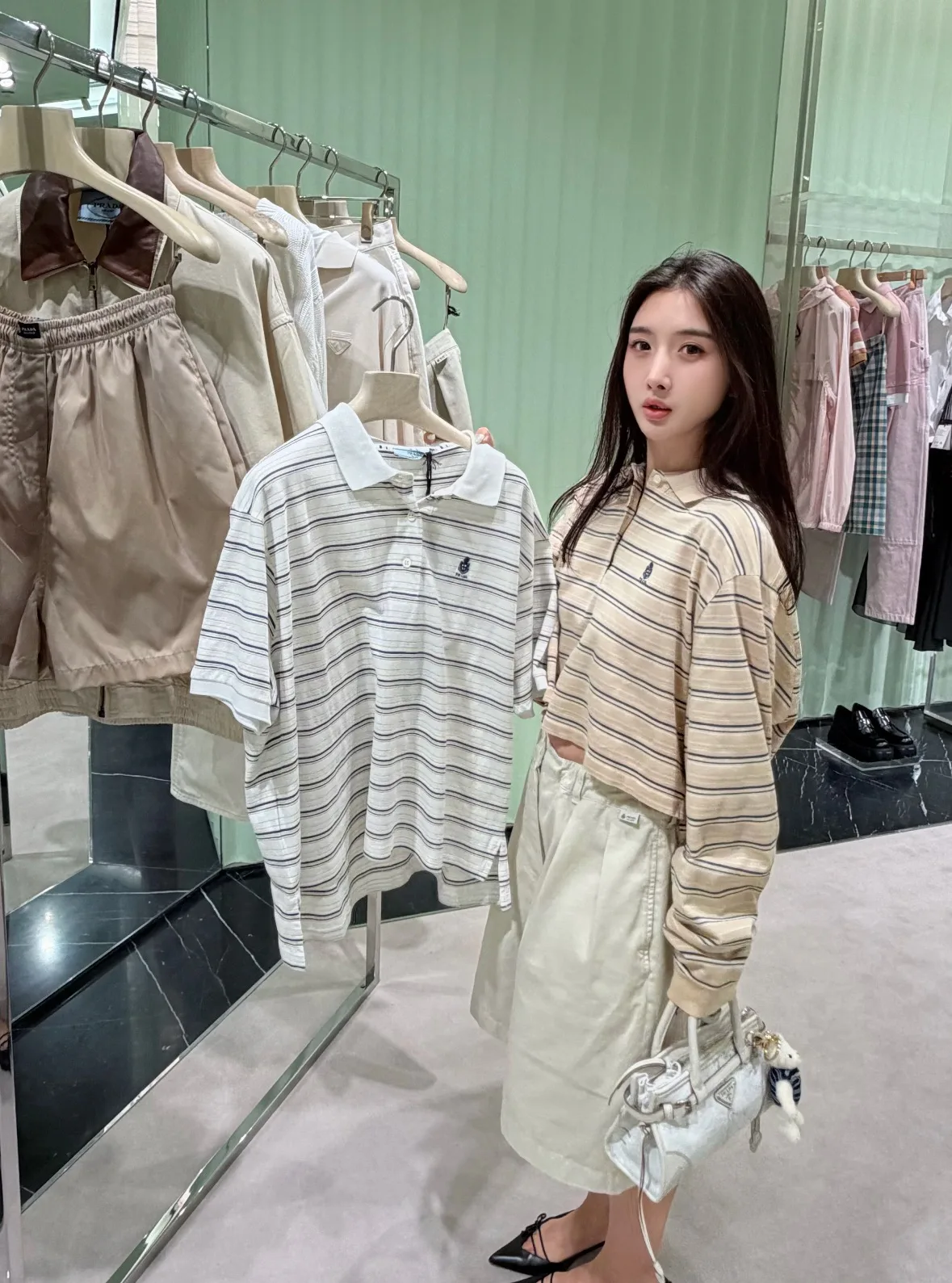 Рубашки Женские Prada 18132217