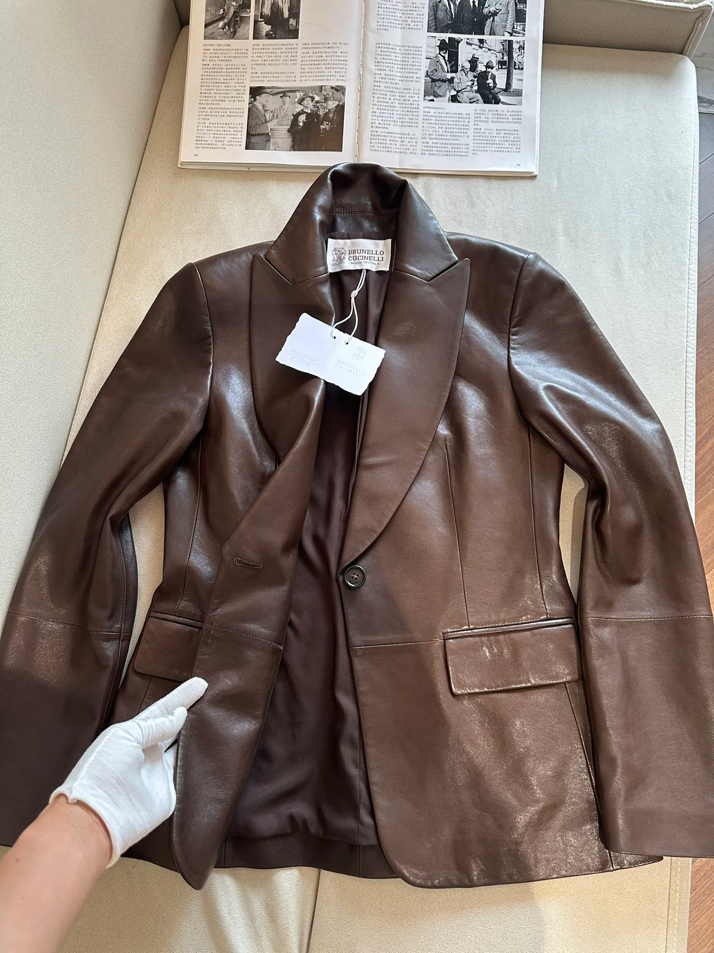 Кожаные Куртки И Дублёнки Женские Brunello Cucinelli 2657374