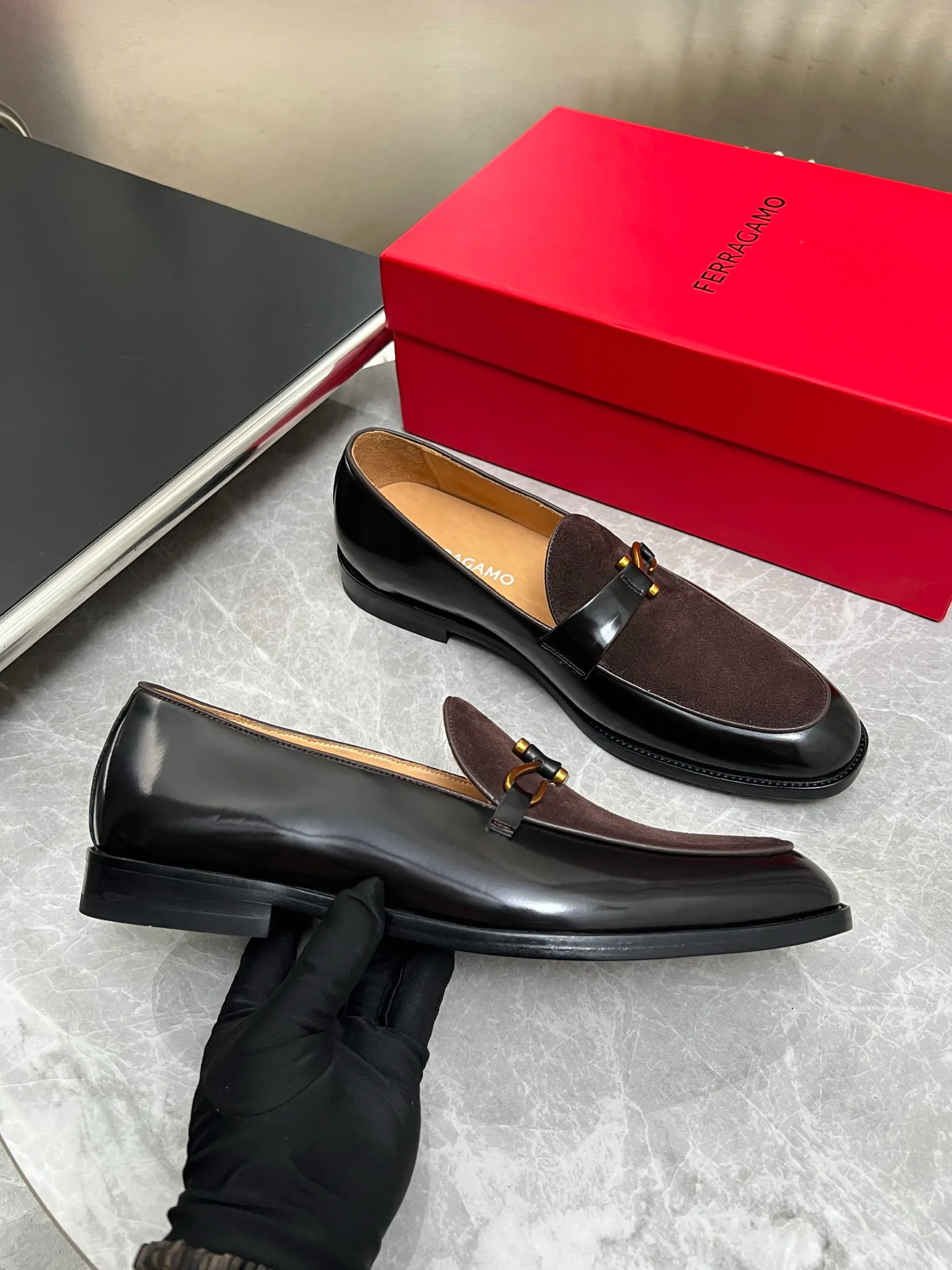 Лоферы И Туфли Мужские Salvatore Ferragamo 18943217