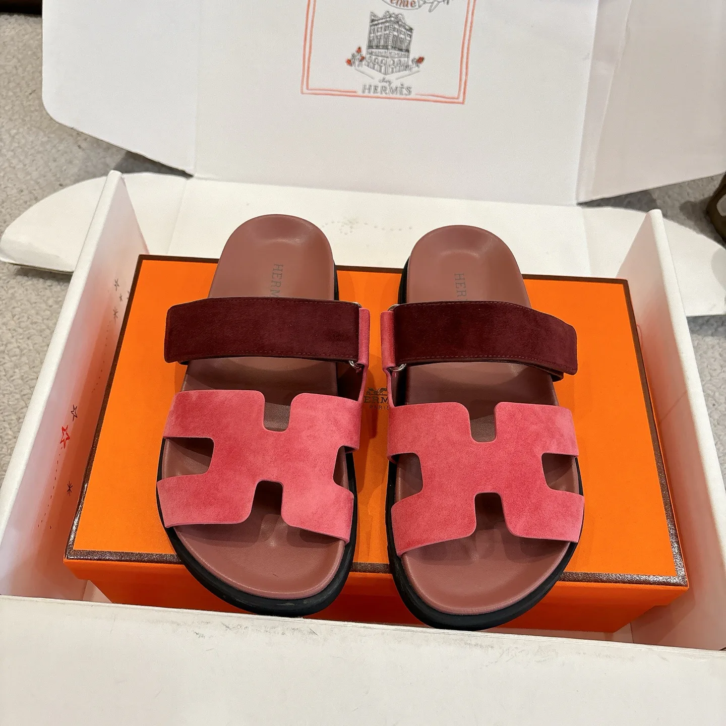 Шлепанцы Женские Hermes 406442