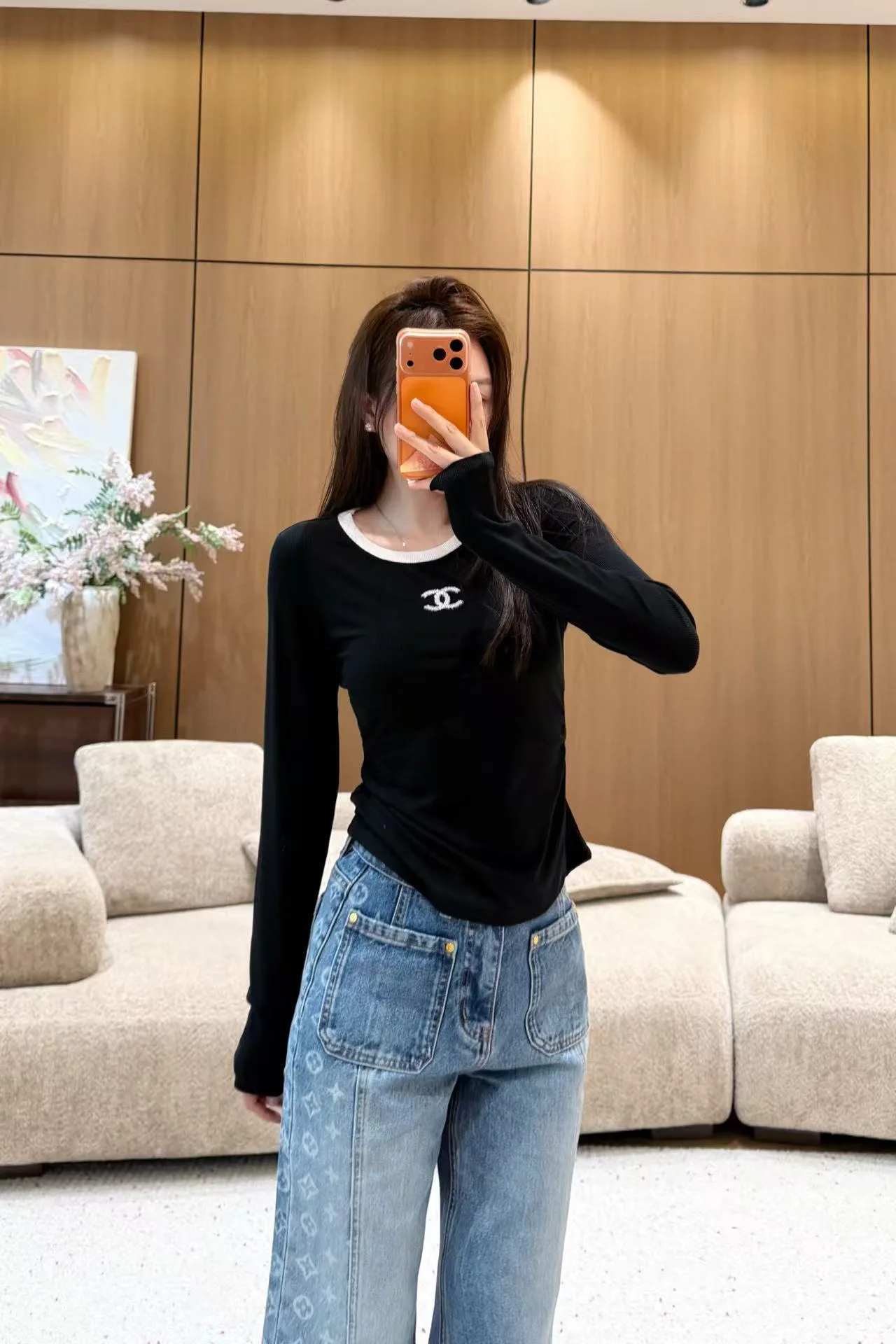 Лонгсливы Женские Chanel 11172072