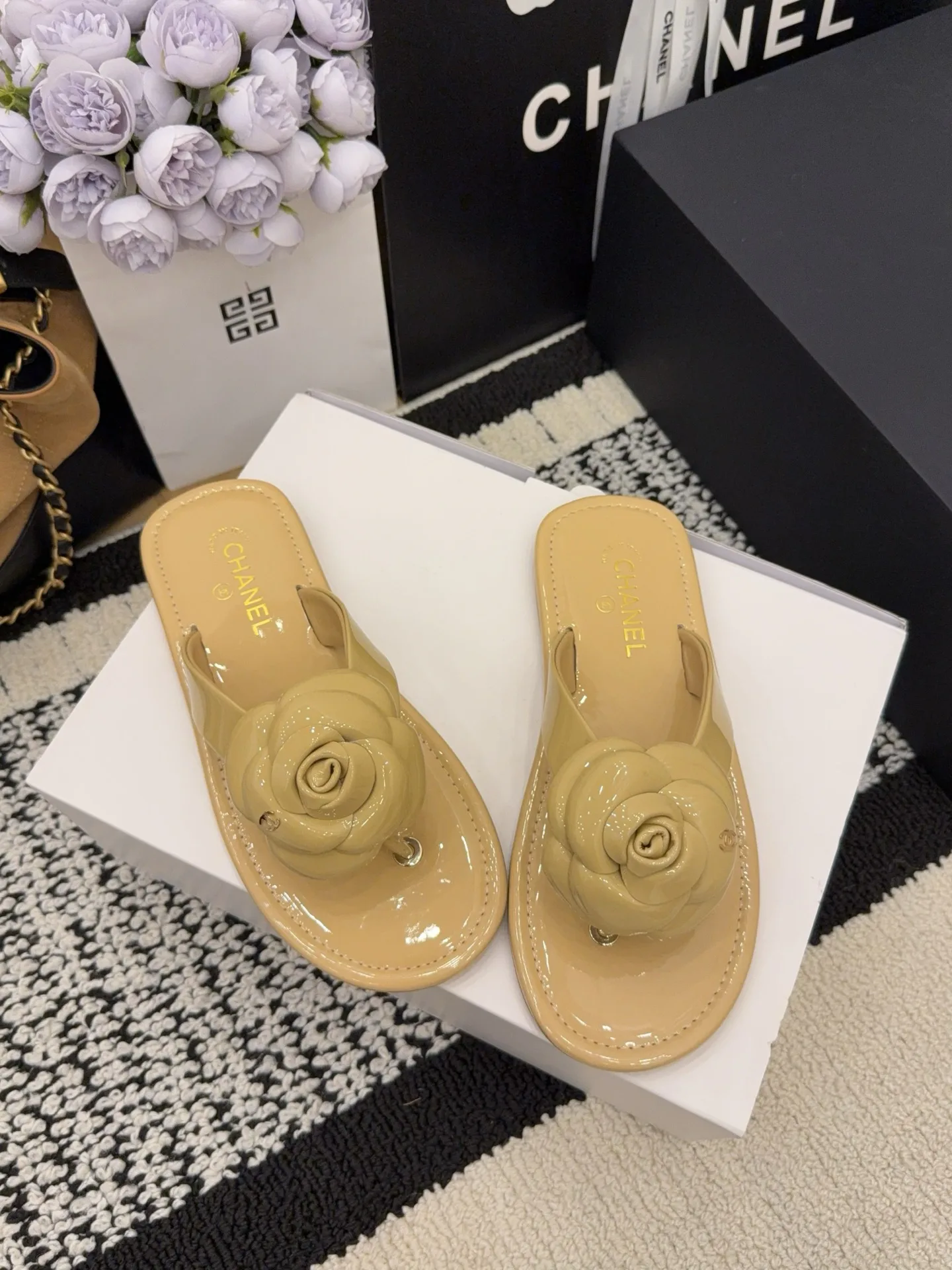 Шлепанцы Женские Chanel 403354