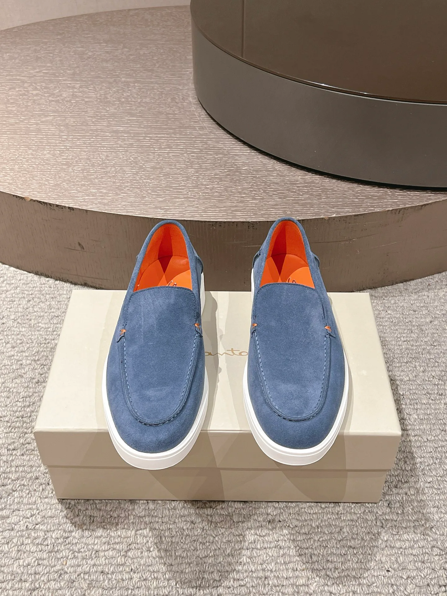 Лоферы И Туфли Мужские Santoni 17409251