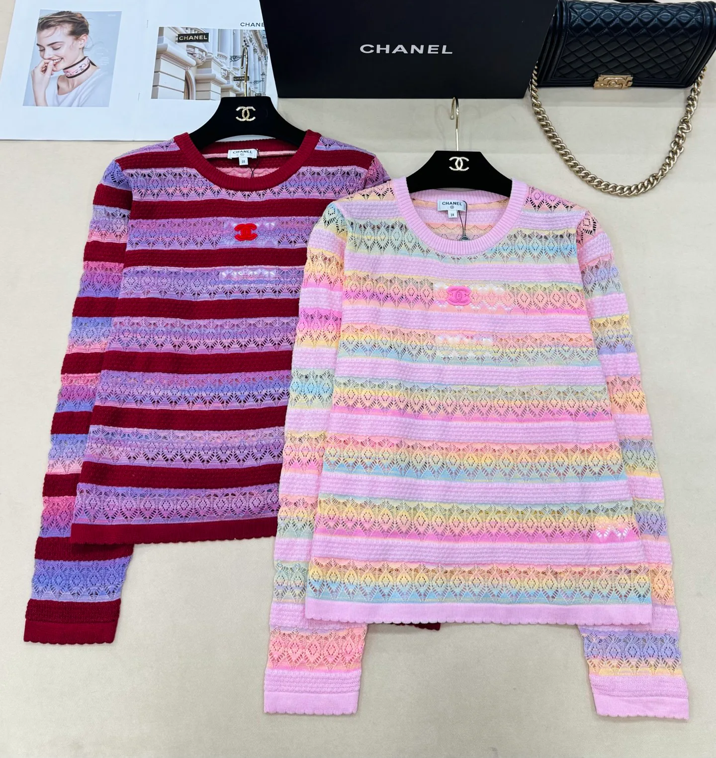 Джемперы И Свитеры Женские Chanel 17368393