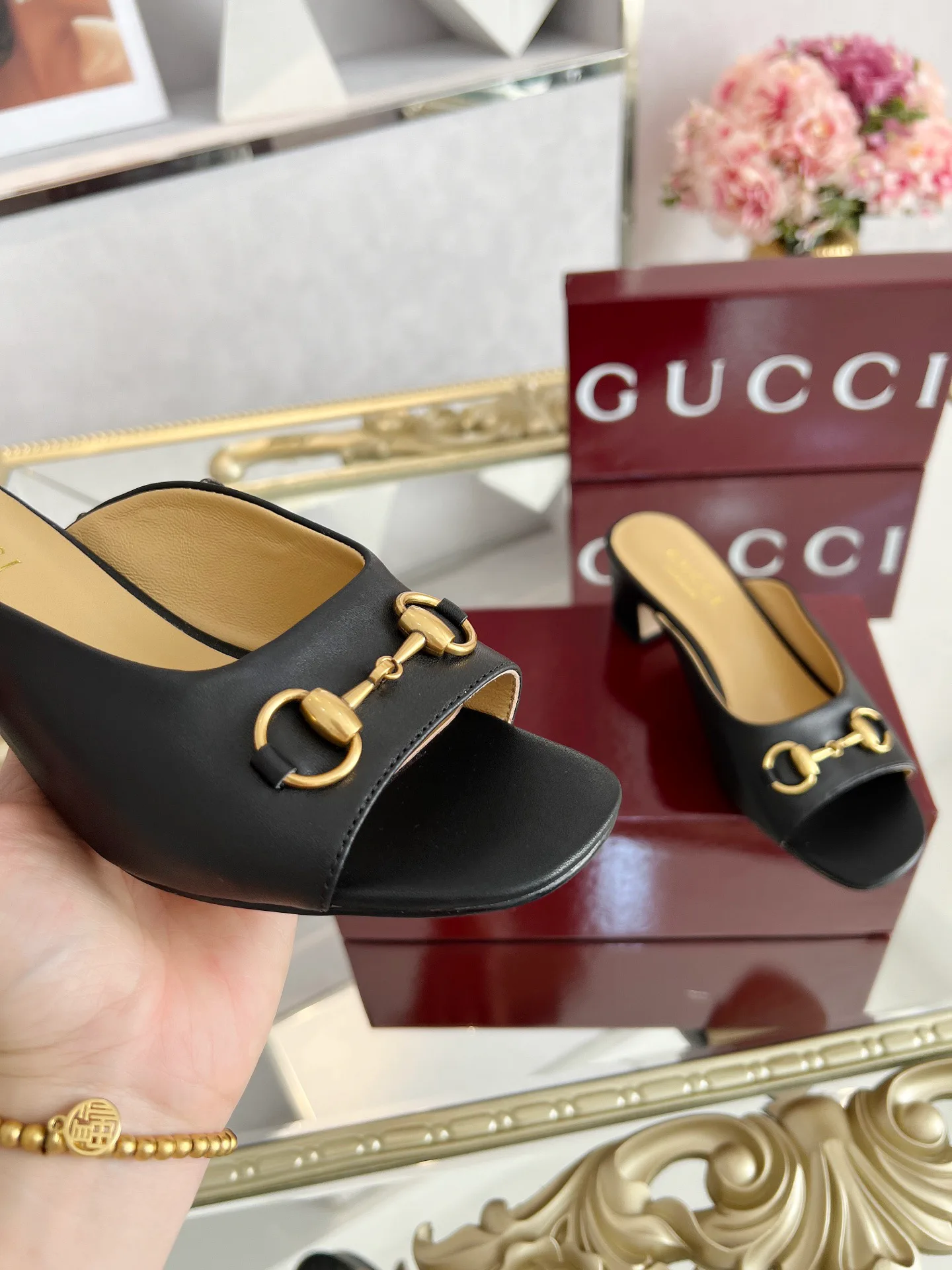 Босоножки Женские Gucci 2226944