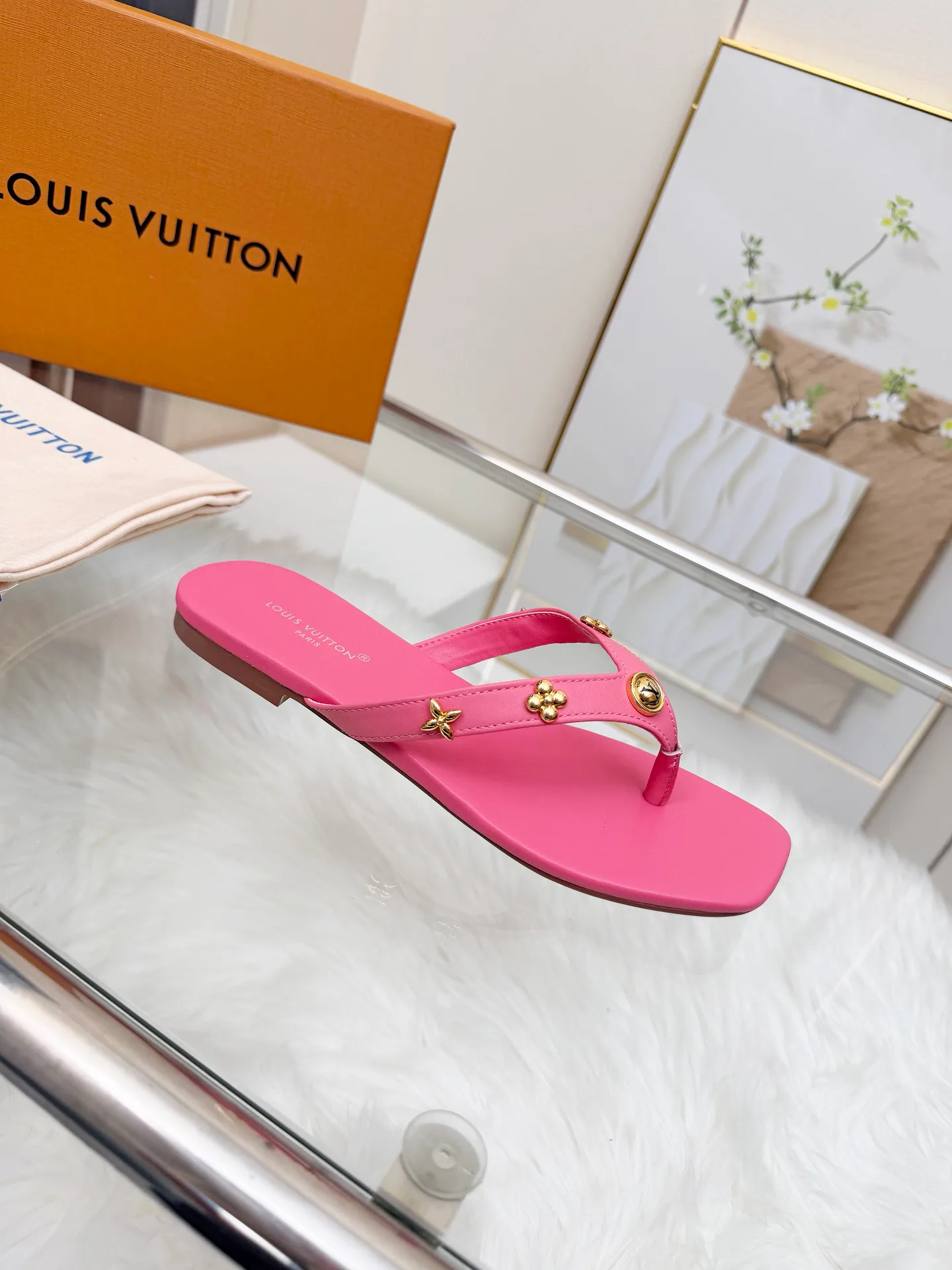 Шлепанцы Женские Louis Vuitton 13253499